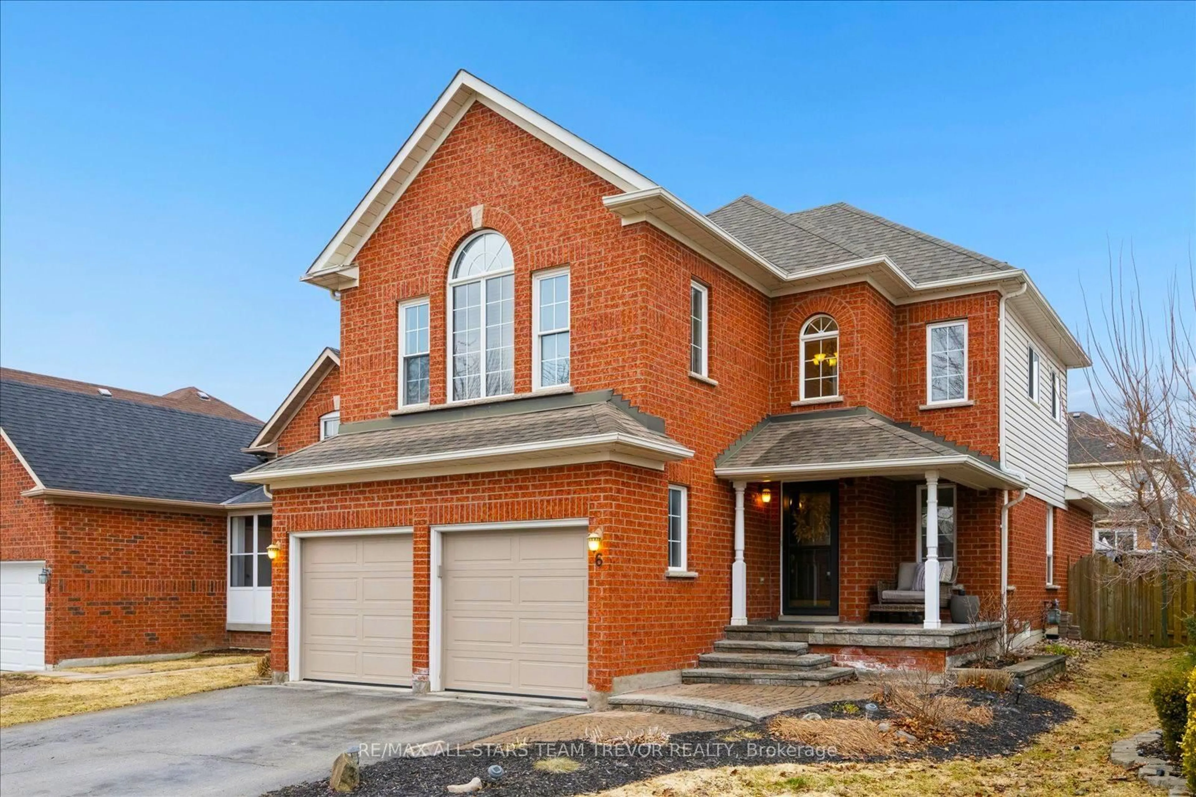 Home with brick exterior material, street for 6 Joliette Pl, Georgina Ontario L4P 3Y9