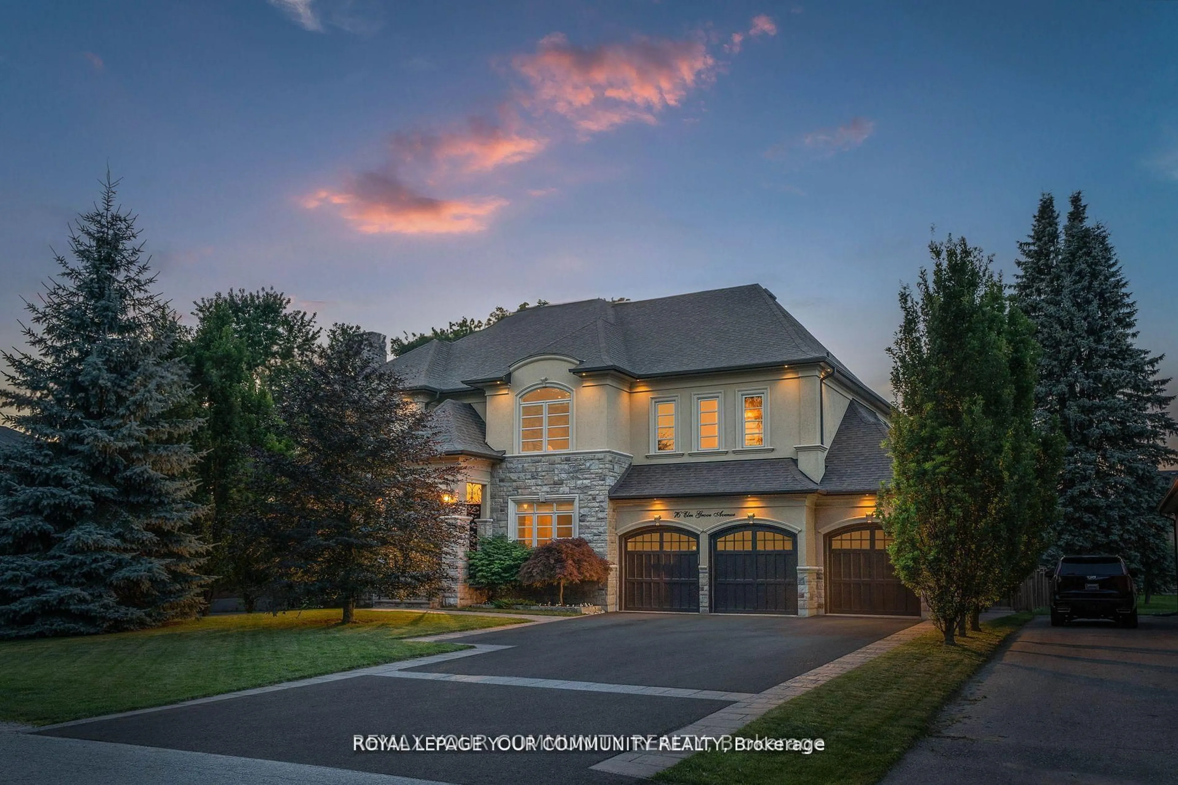 Home with brick exterior material, street for 76 Elm Grove Ave, Richmond Hill Ontario L4E 2W8