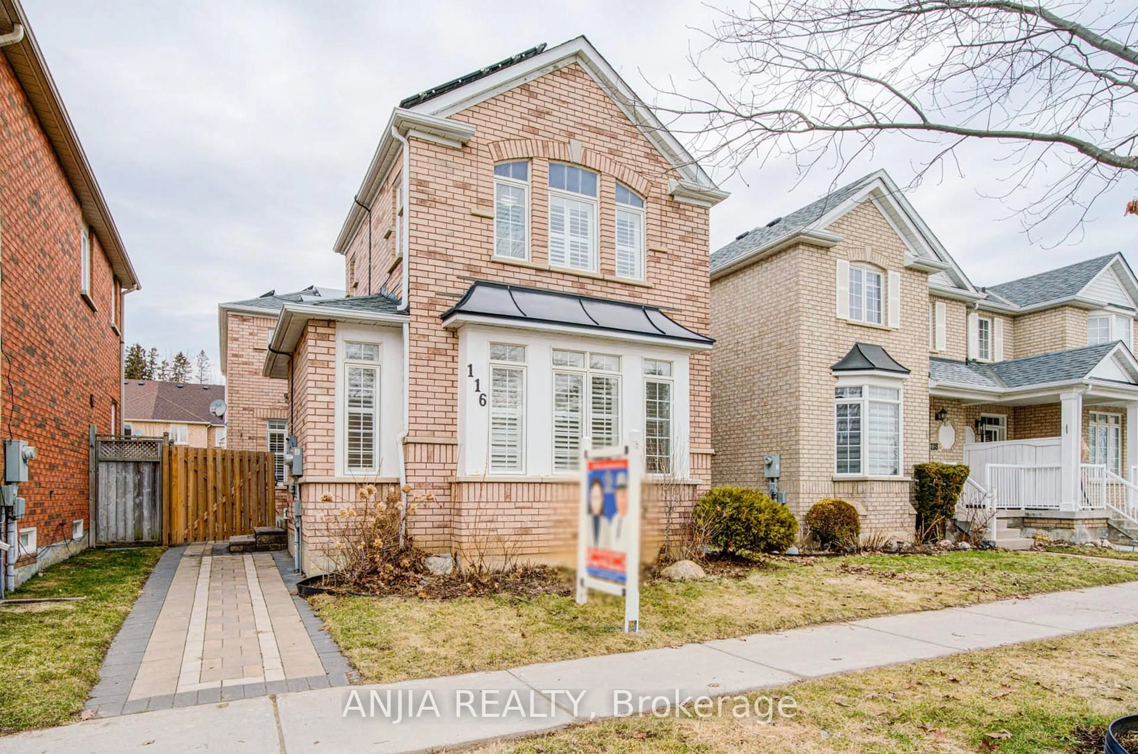 Home with brick exterior material, street for 116 Emery Hill Blvd, Markham Ontario L6C 2S6