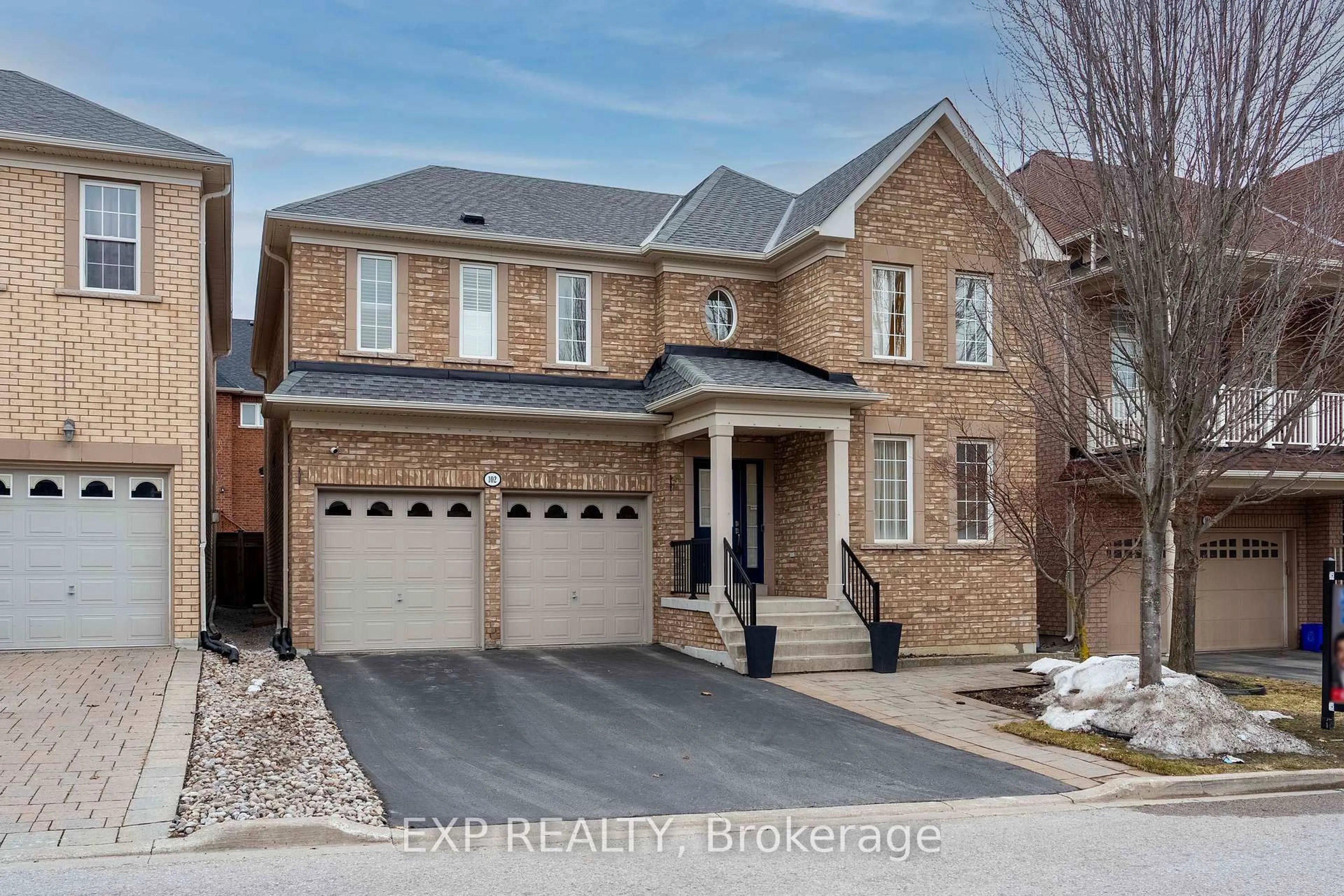 Home with brick exterior material, street for 102 Serano Cres, Richmond Hill Ontario L4E 0R7