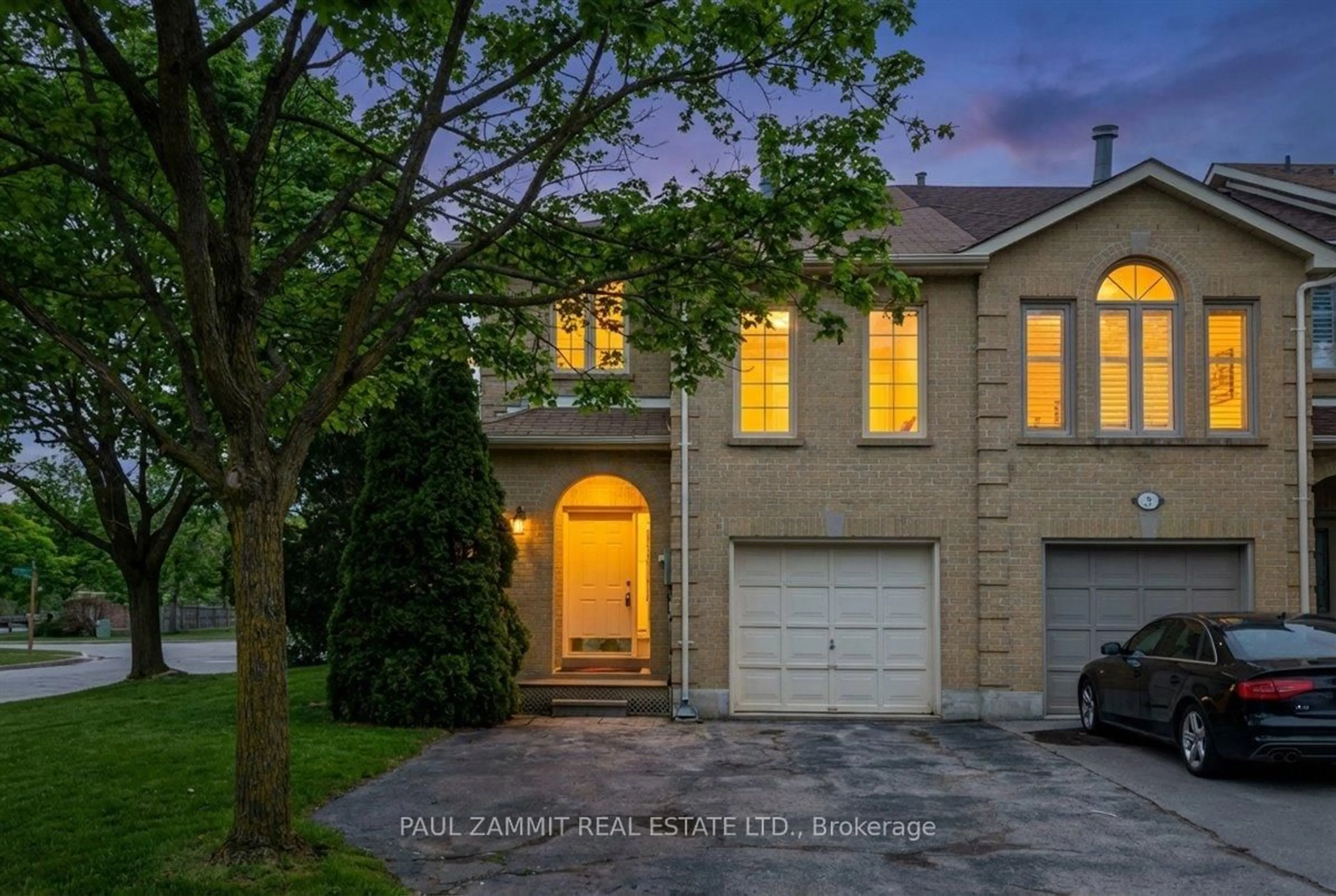 Home with brick exterior material, street for 1 Wetherby Circ, Markham Ontario L3T 7R8