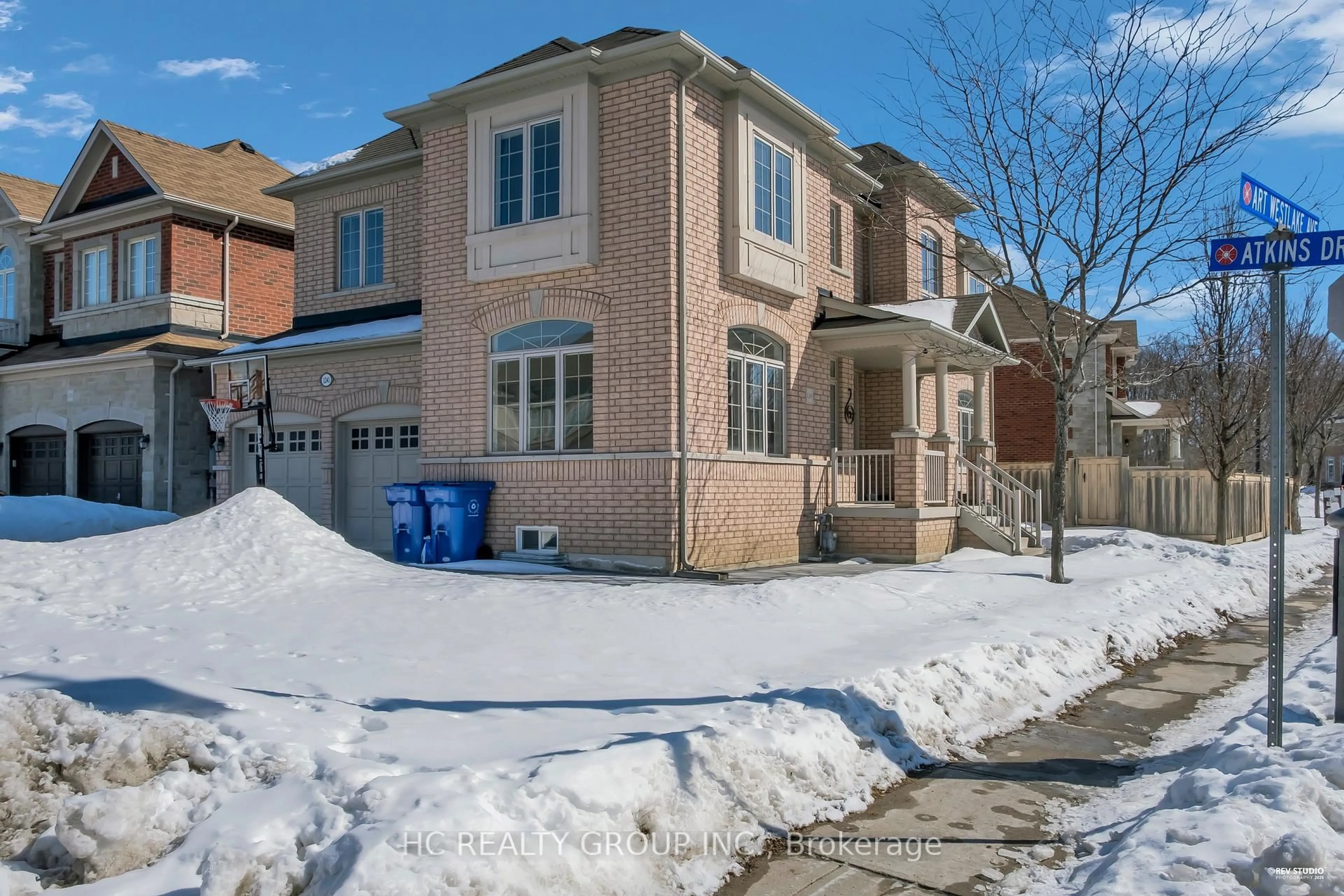 Home with brick exterior material, street for 1241 Art Westlake Ave, Newmarket Ontario L3X 0C8