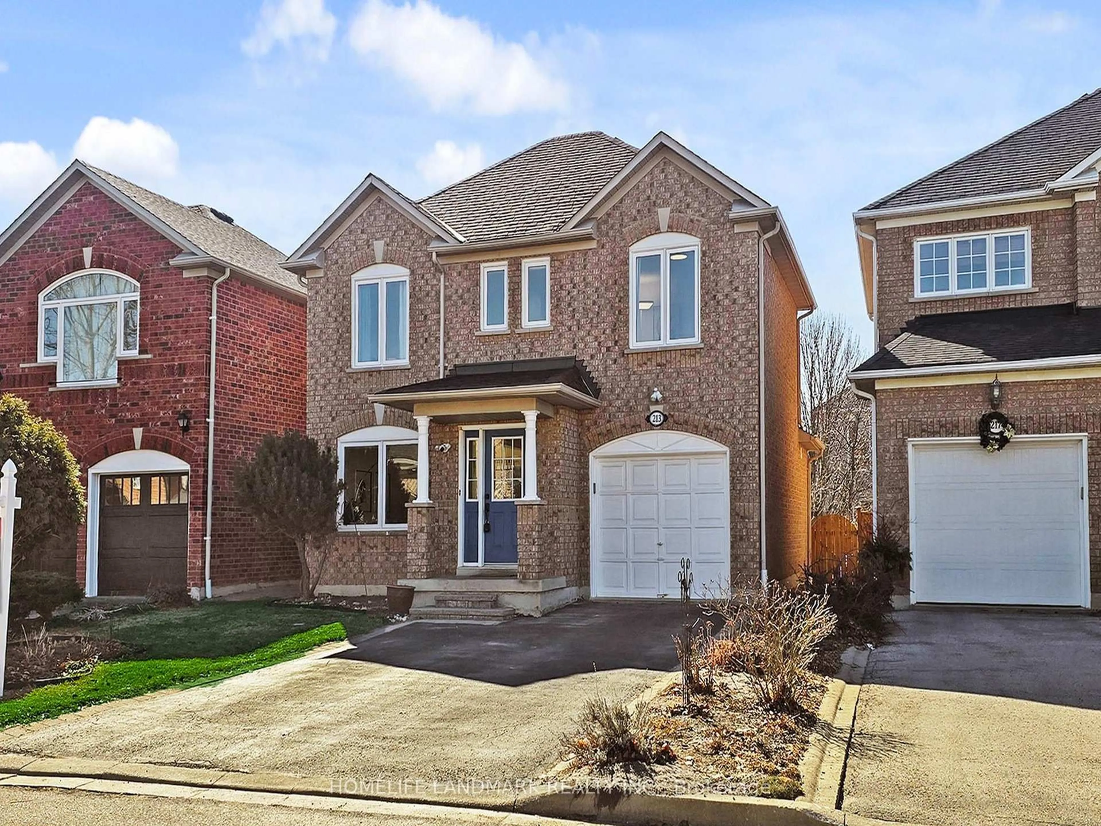 Home with brick exterior material, street for 213 Montebello Ave, Vaughan Ontario L4H 1L9