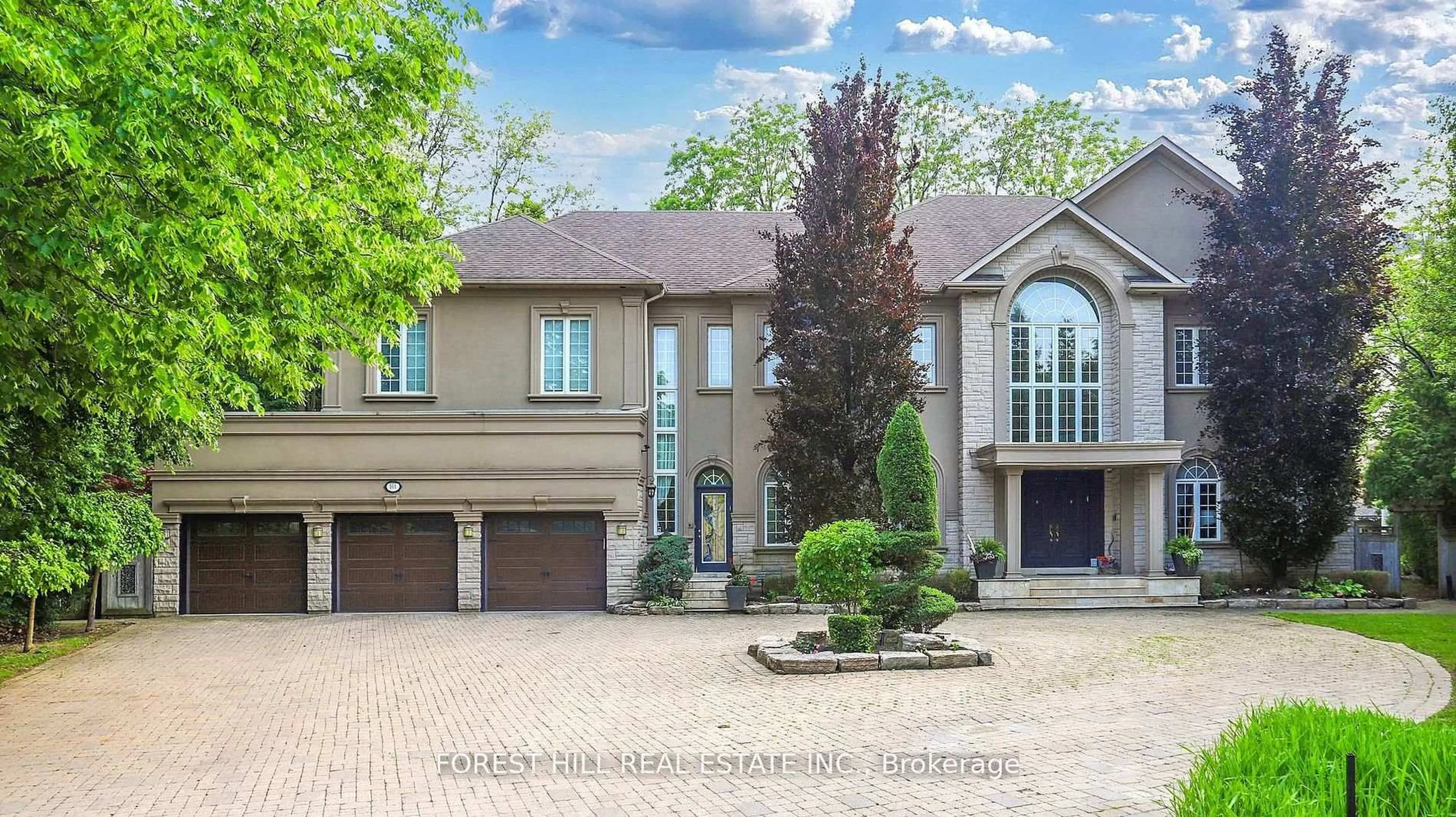 Home with brick exterior material, street for 161 Renaissance Crt, Vaughan Ontario L4J 7W4