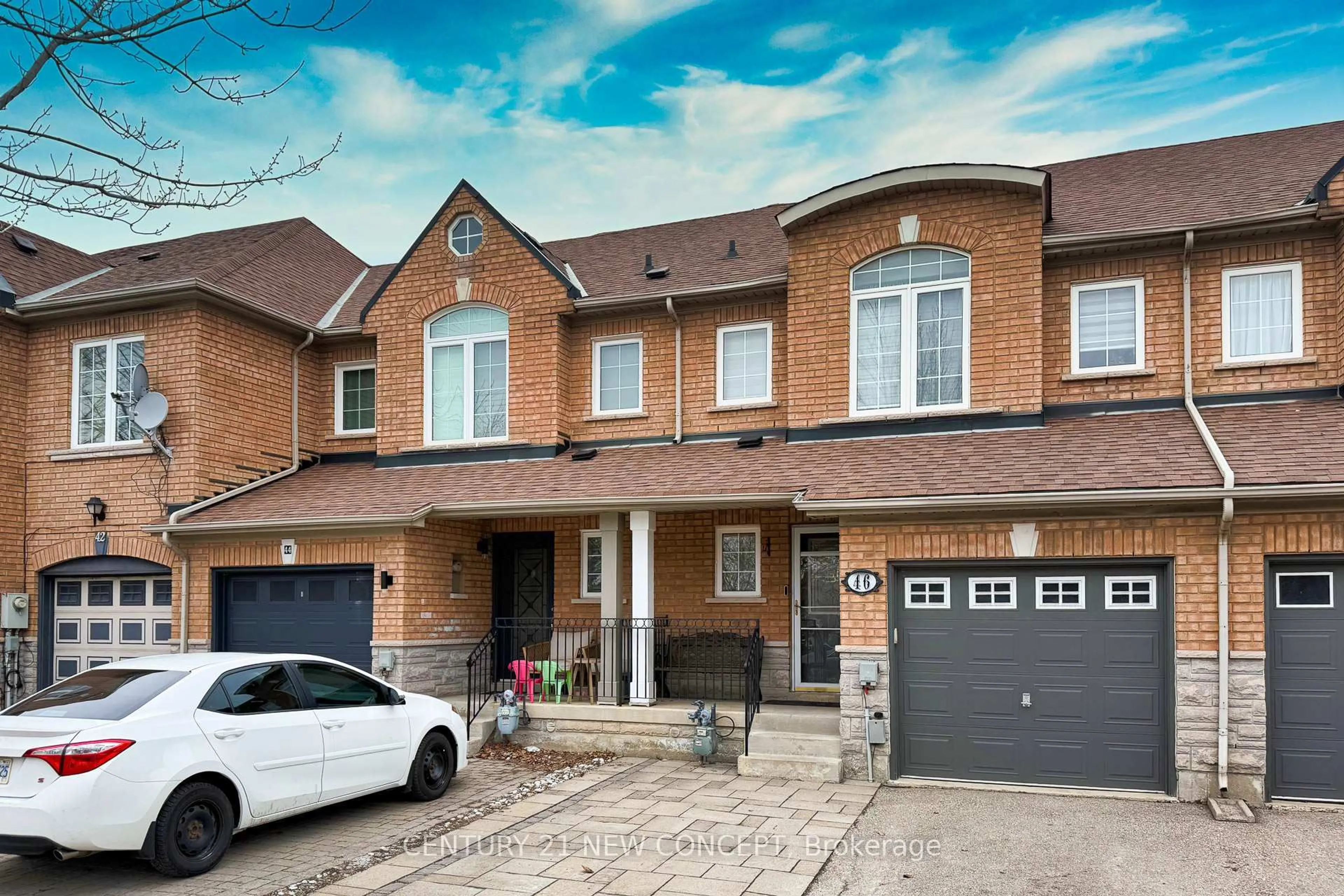Home with brick exterior material, street for 46 Maple Sugar Lane, Vaughan Ontario L4J 8S5