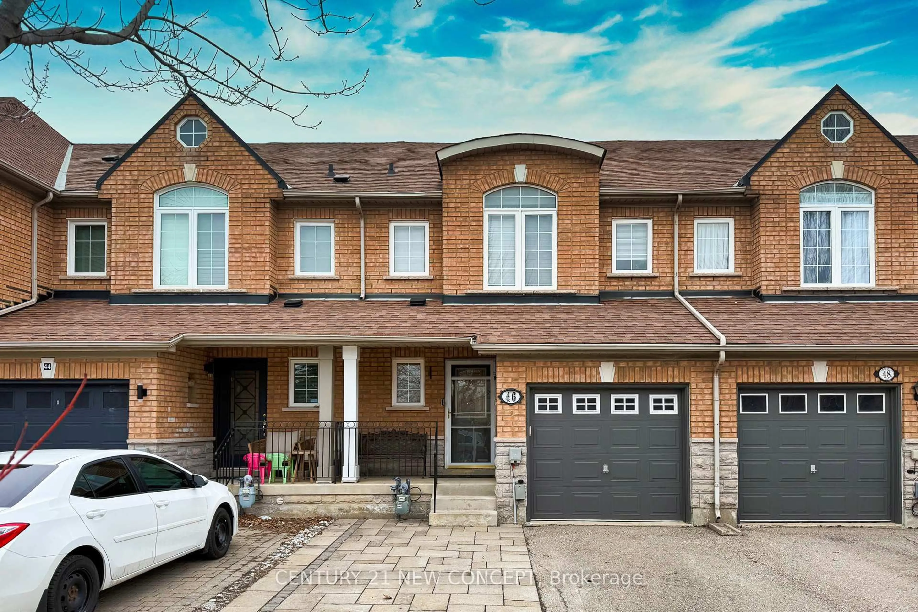 Home with brick exterior material, street for 46 Maple Sugar Lane, Vaughan Ontario L4J 8S5