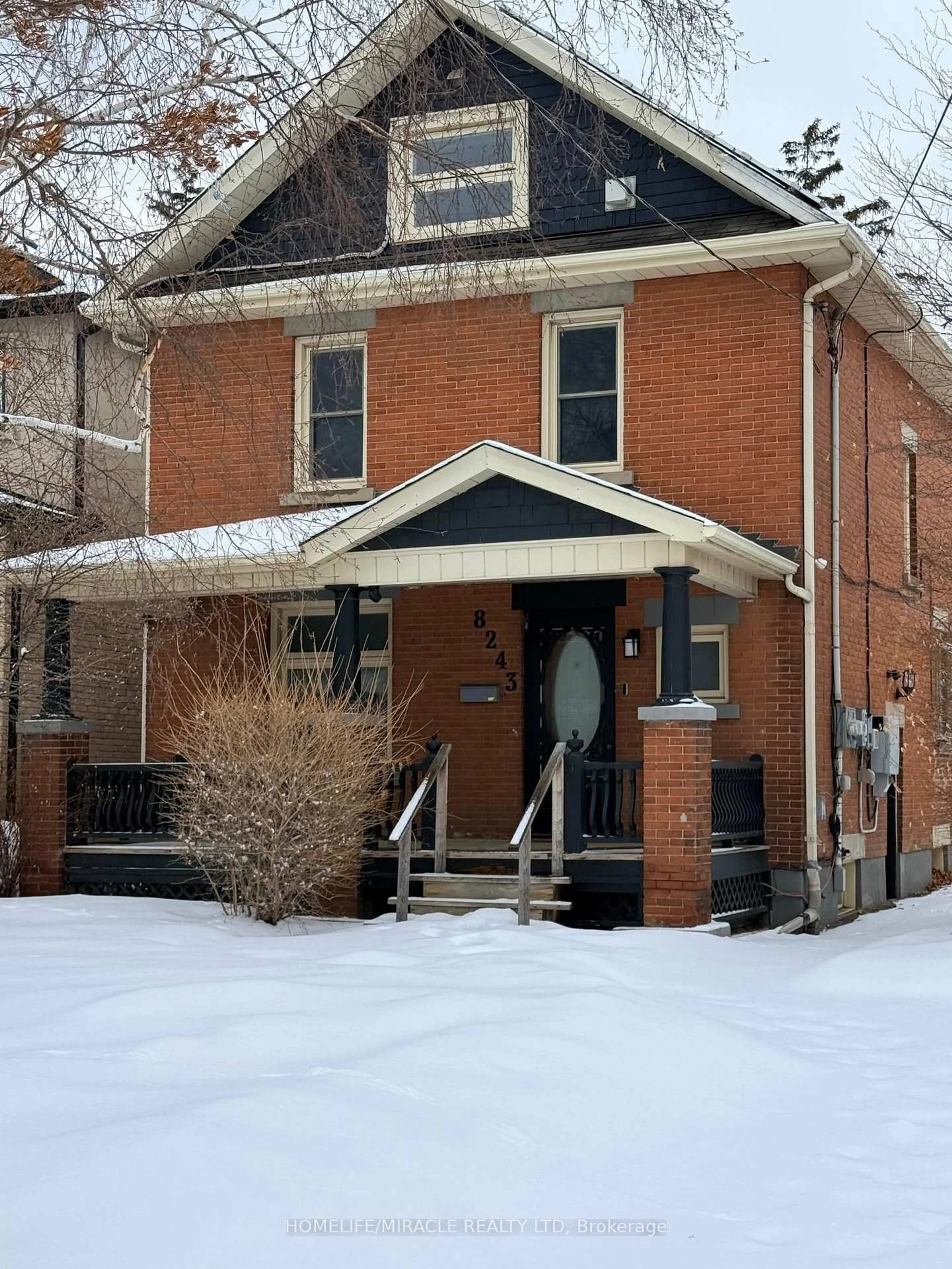 Home with brick exterior material, street for 8243 Kipling Ave, Vaughan Ontario L4L 2A5