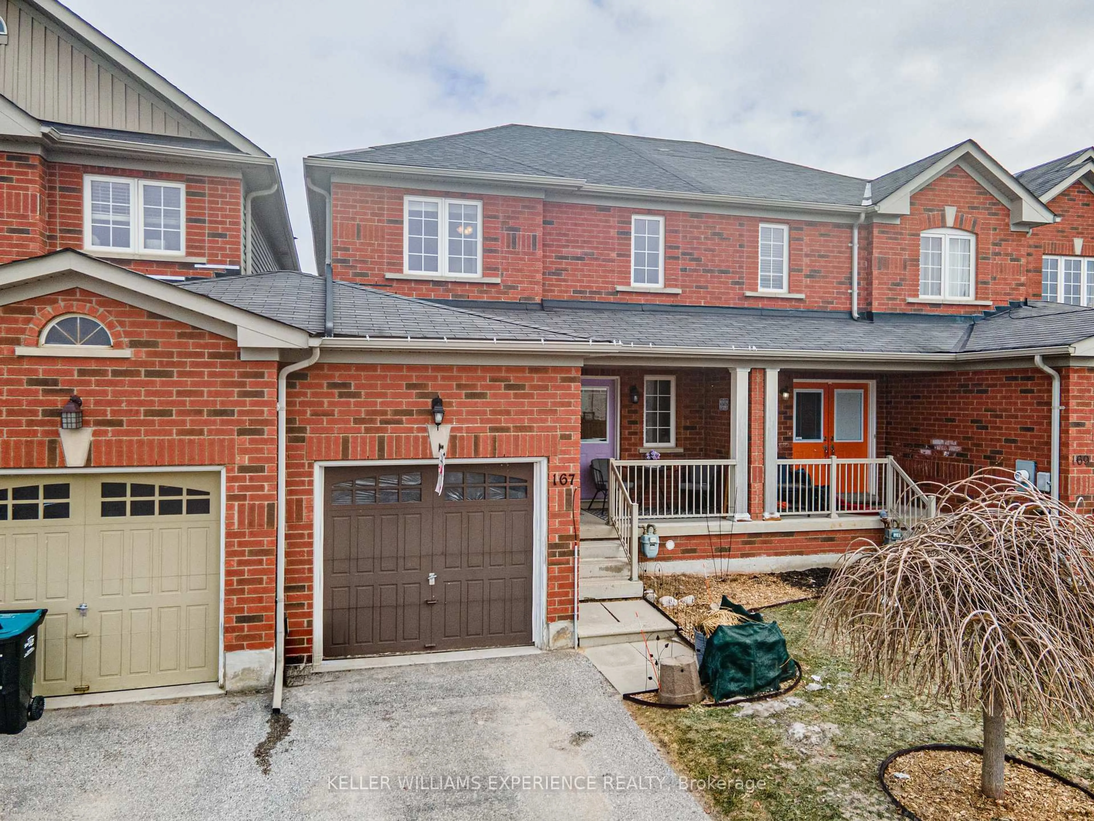 Home with brick exterior material, street for 167 Greenwood Dr, Essa Ontario L3W 0E4