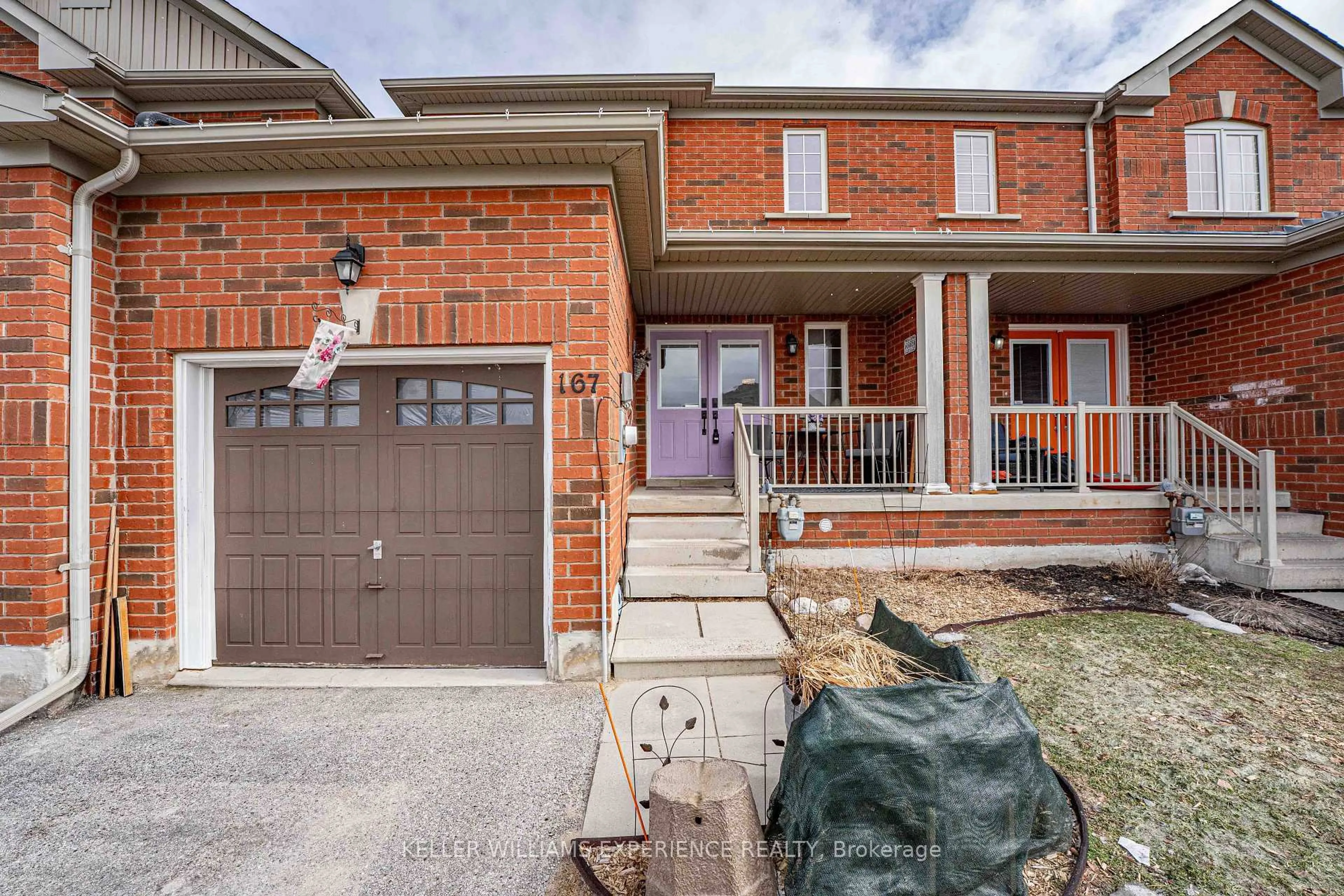 Home with brick exterior material, street for 167 Greenwood Dr, Essa Ontario L3W 0E4