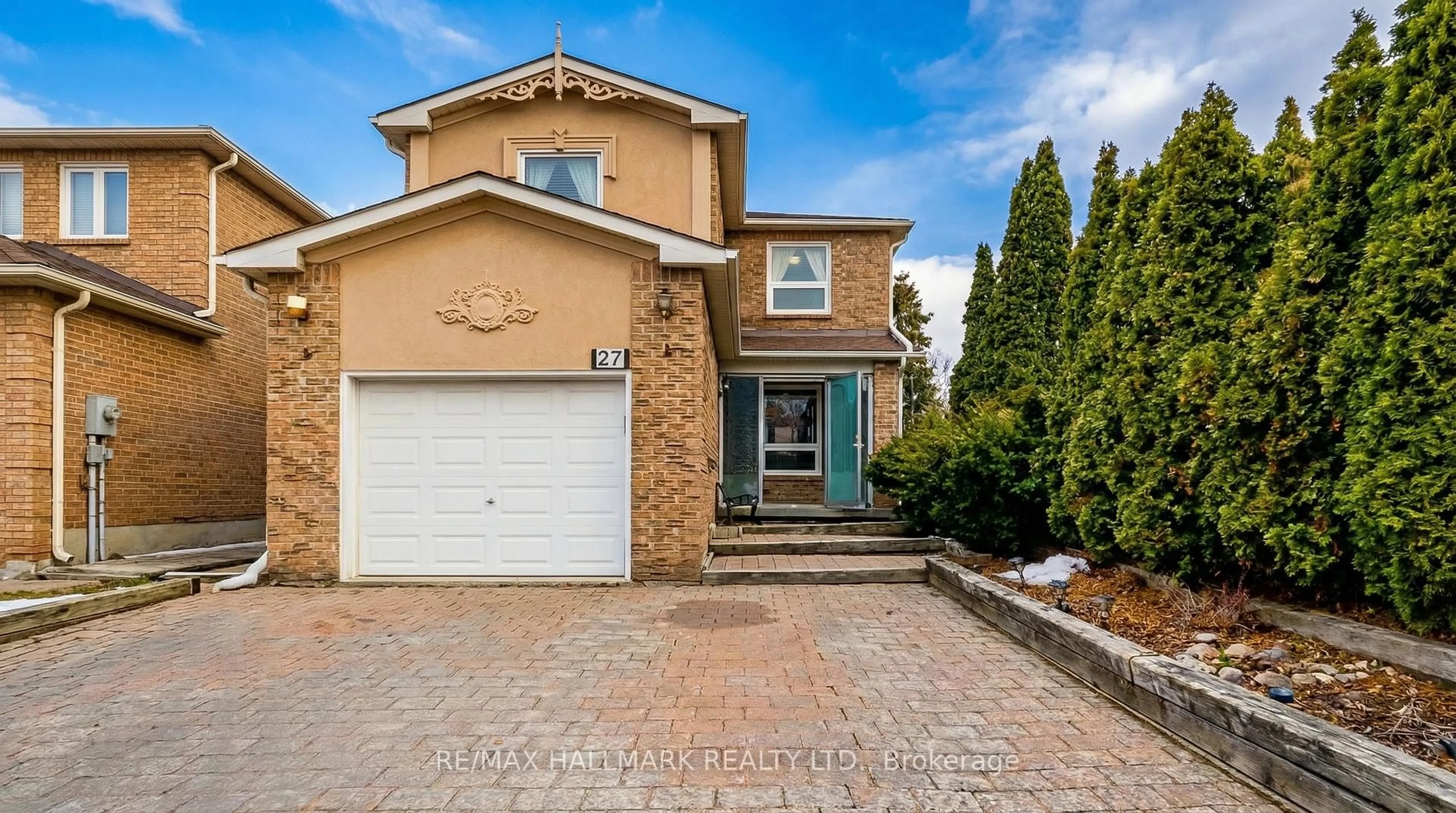 Home with brick exterior material, street for 27 Constellation Cres, Richmond Hill Ontario L4C 8J8