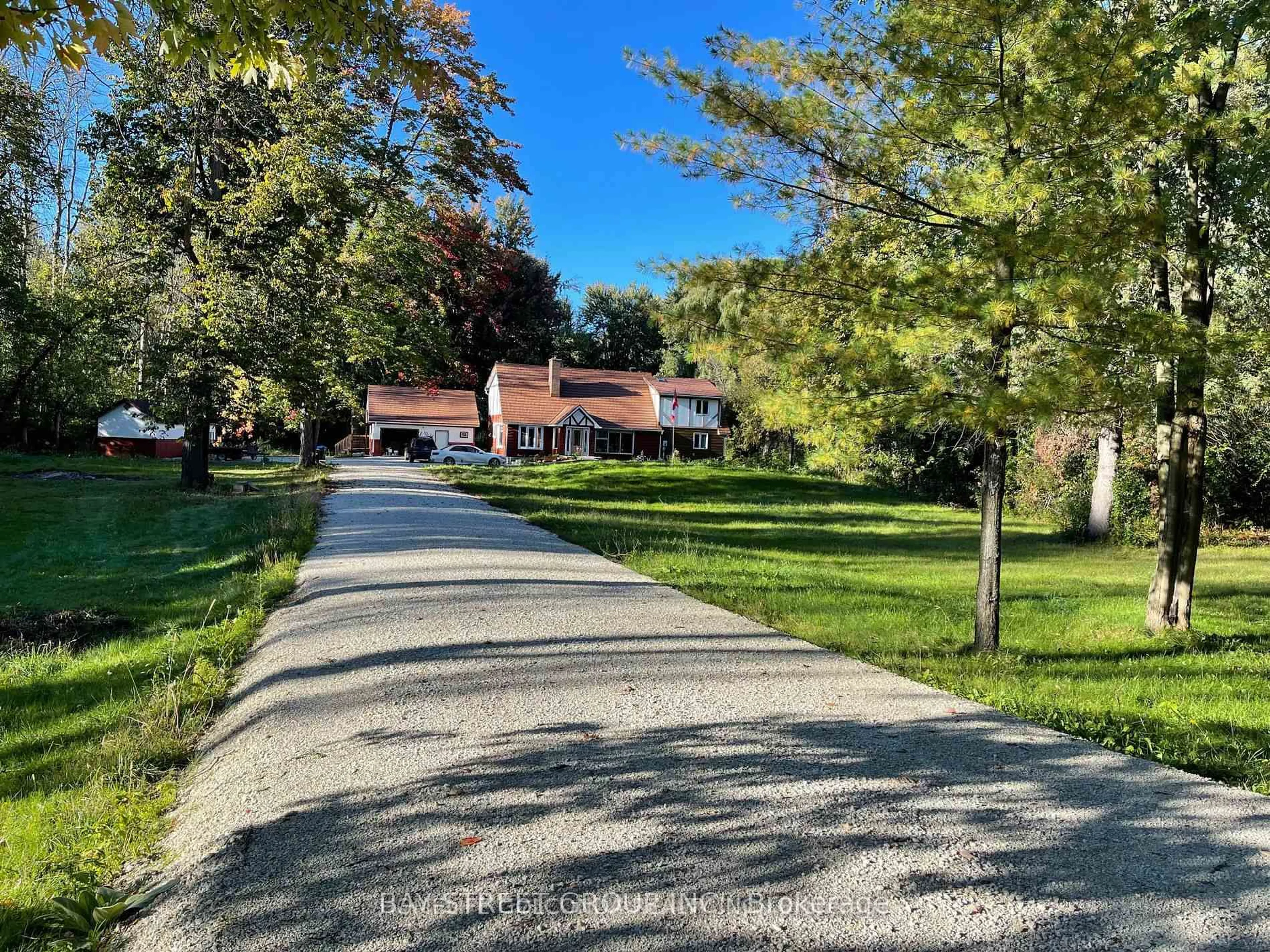 A pic from outside/outdoor area/front of a property/back of a property/a pic from drone, street for 7258 9th Line, New Tecumseth Ontario L0G 1A0