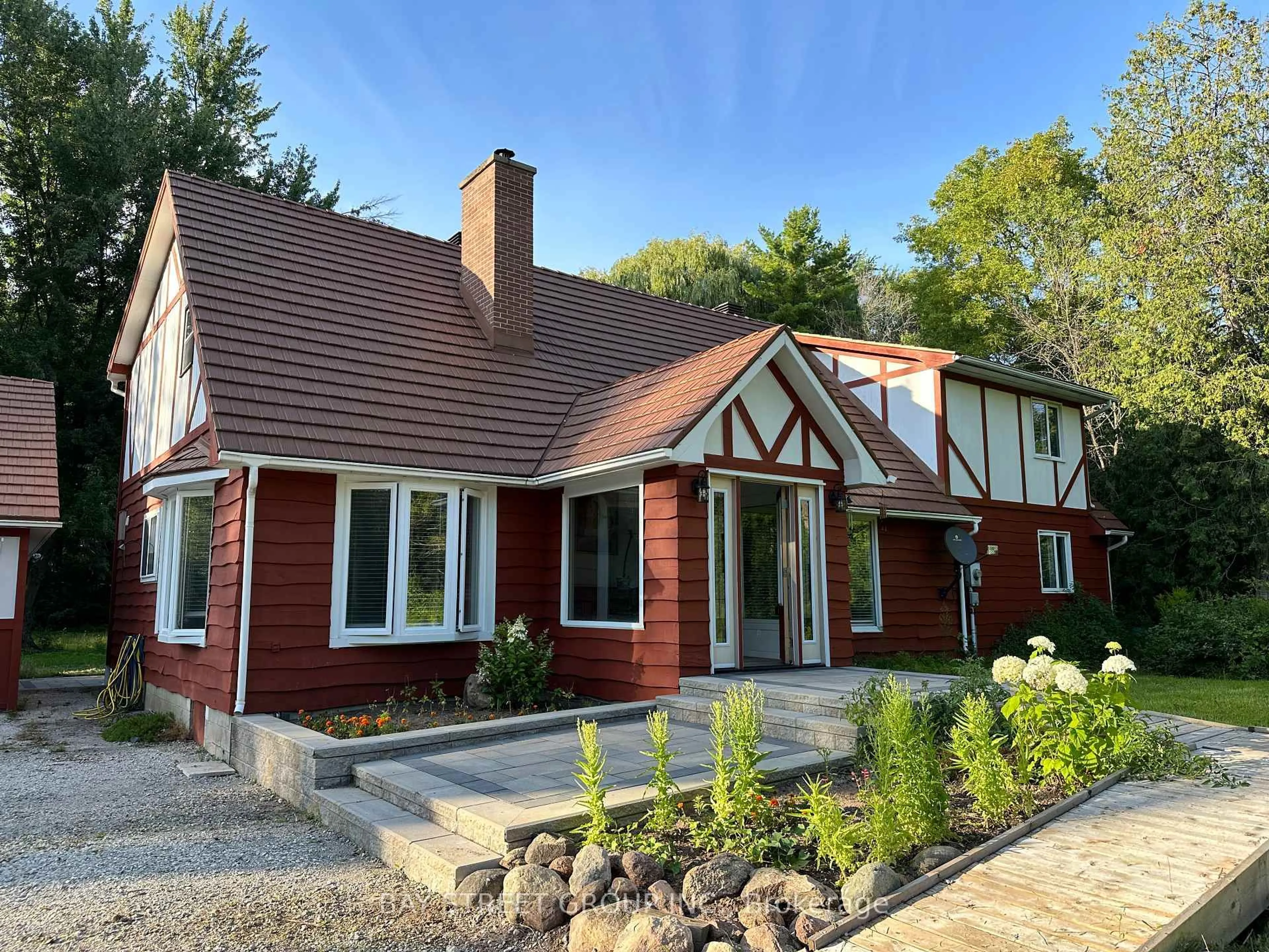 Home with brick exterior material, street for 7258 9th Line, New Tecumseth Ontario L0G 1A0