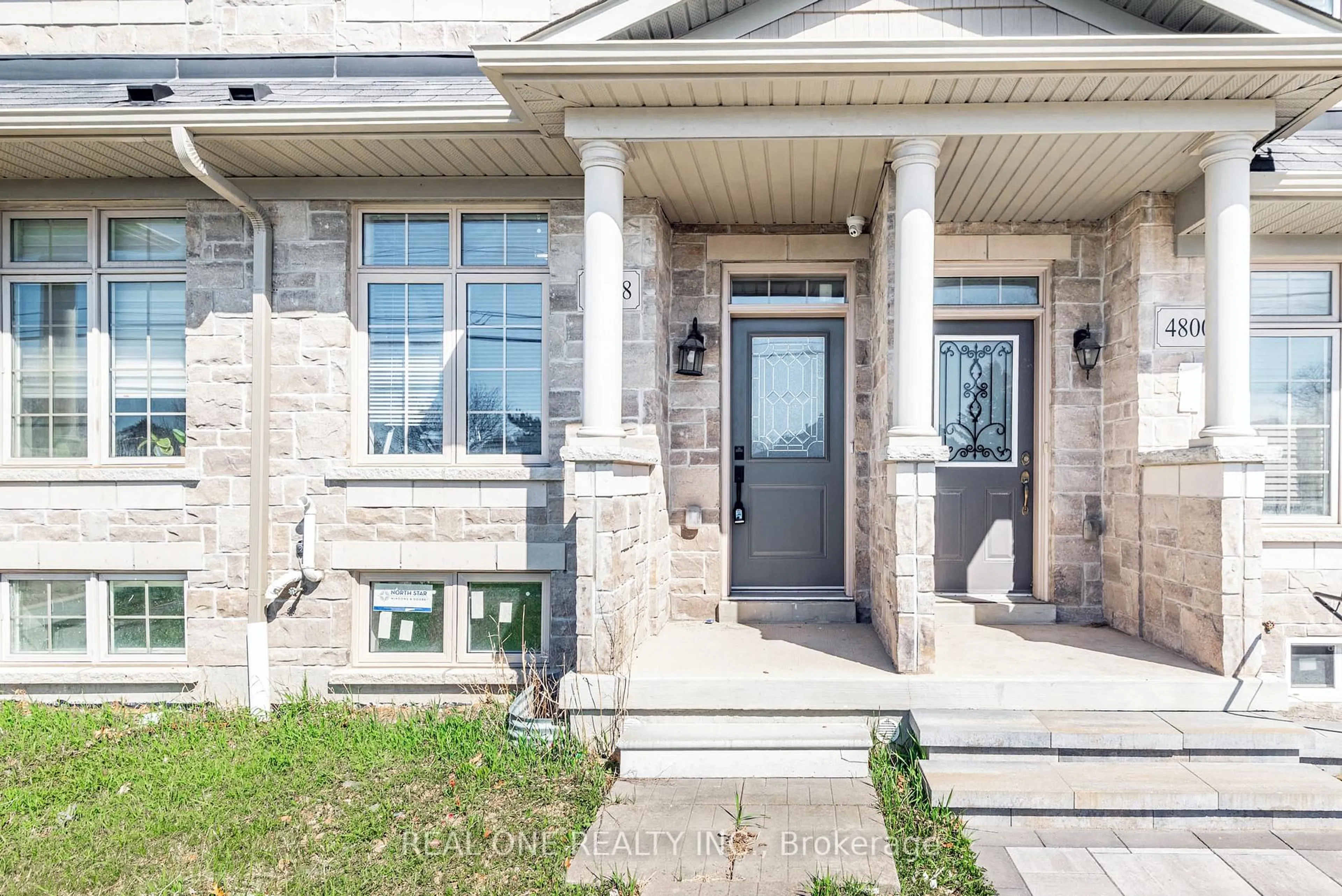 Home with brick exterior material, street for 4798 16th Ave, Markham Ontario L6C 0V8