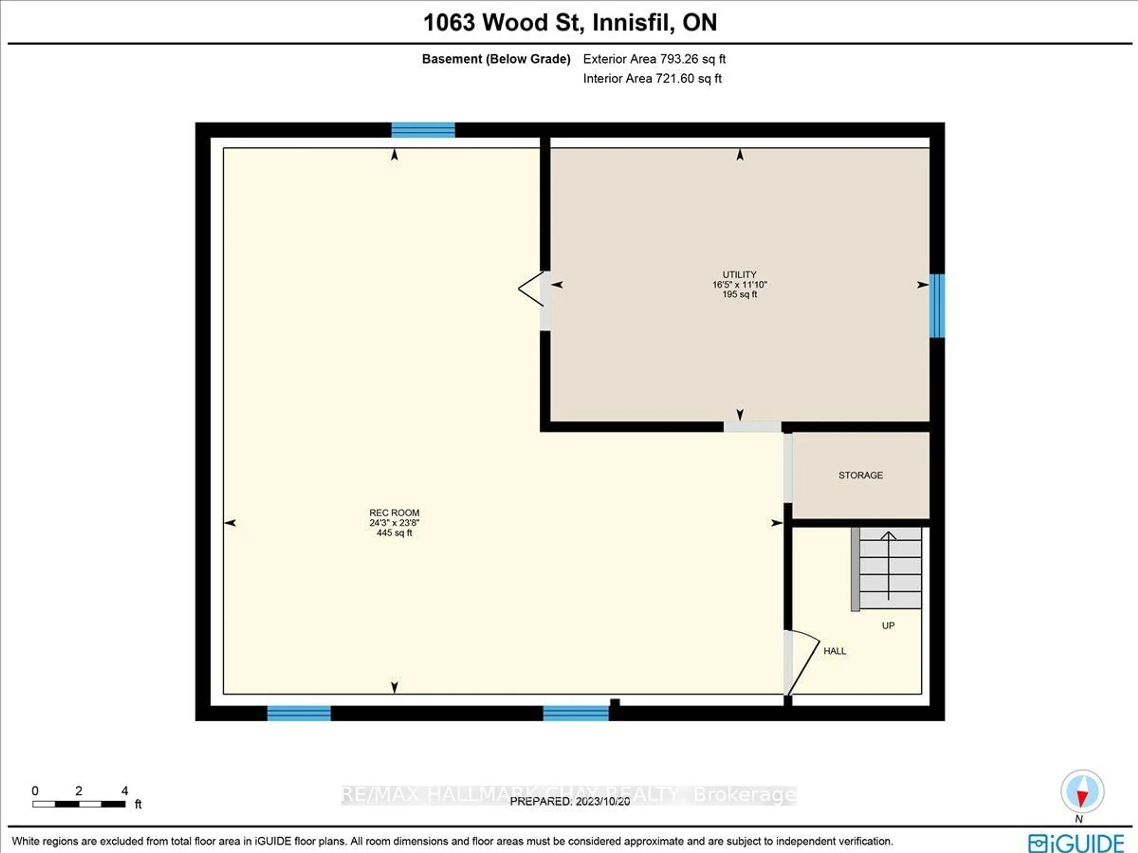 Floor plan for 1063 WOOD St, Innisfil Ontario L0L 1K0