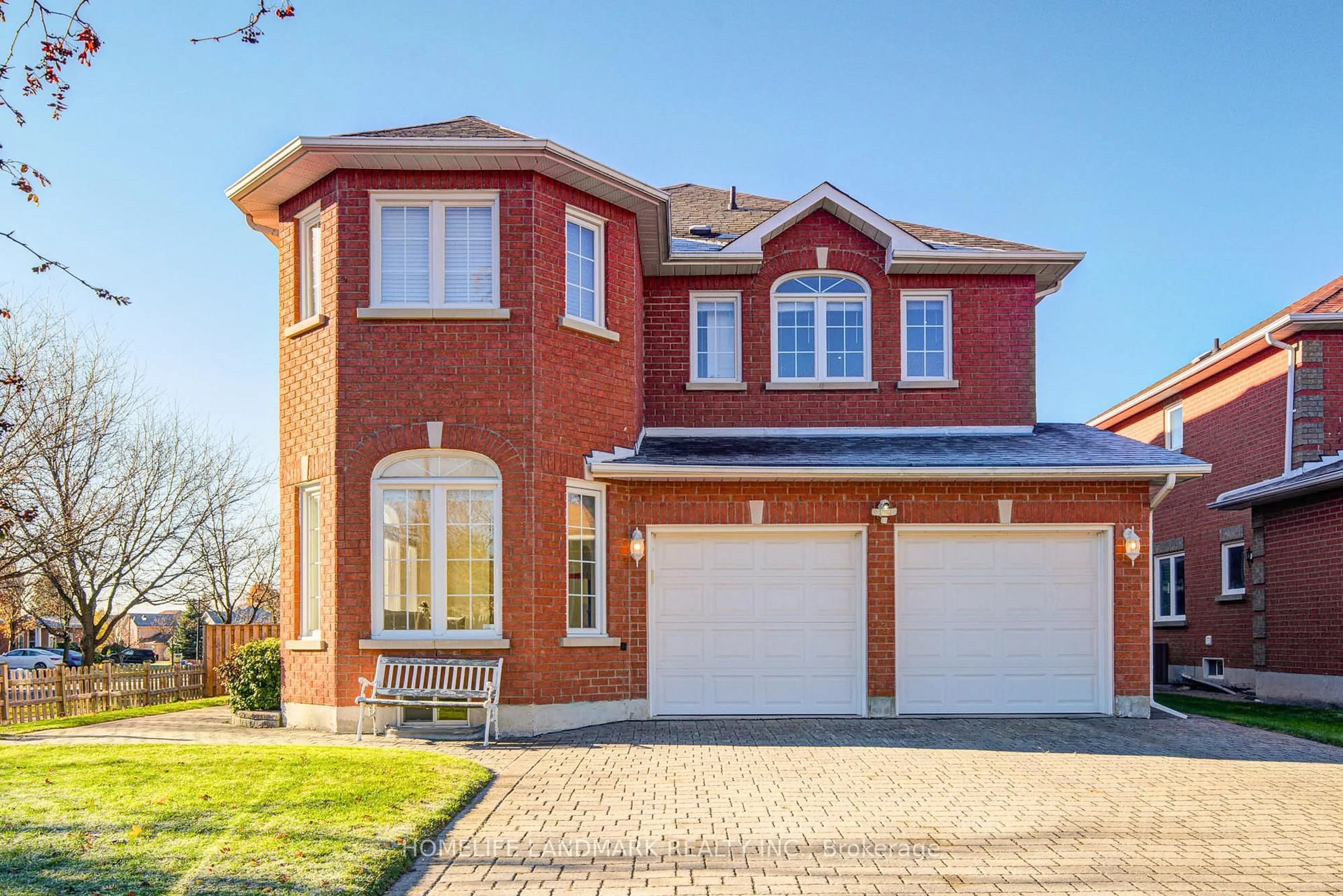 Home with brick exterior material, street for 282 Manhattan Dr, Markham Ontario L3P 6V4