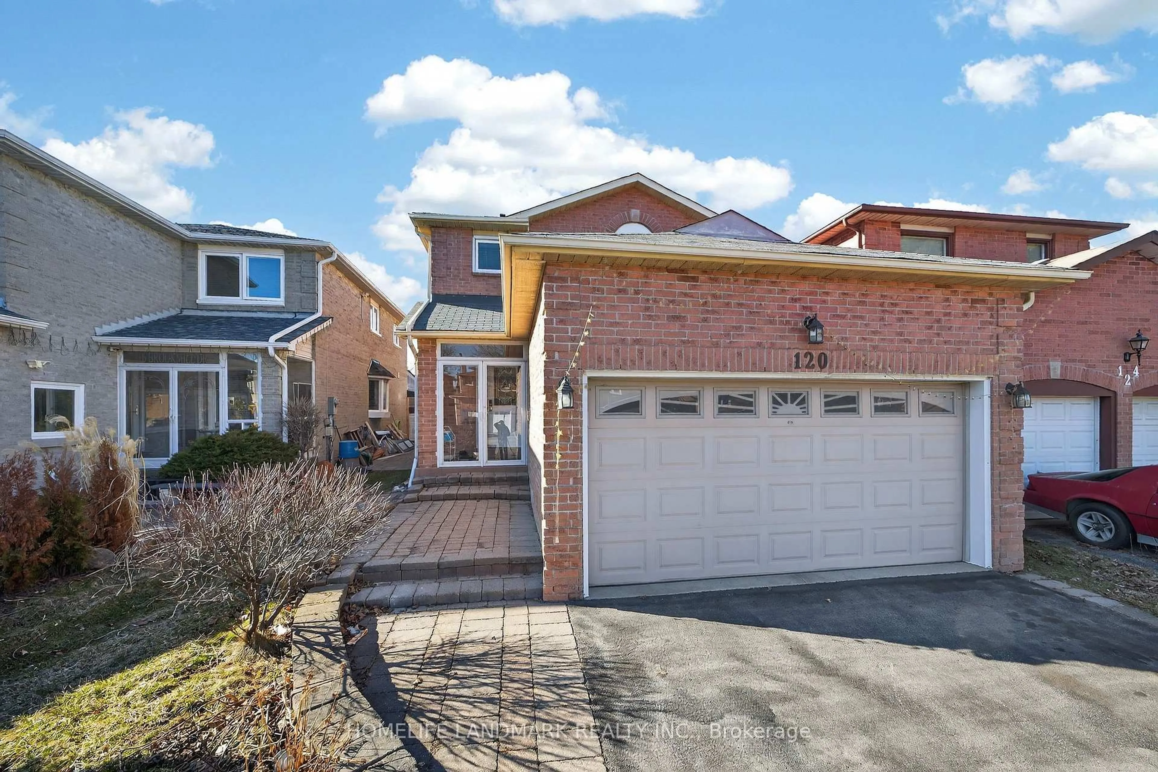 Home with brick exterior material, street for 120 Brookmill Dr, Vaughan Ontario L4J 6M2