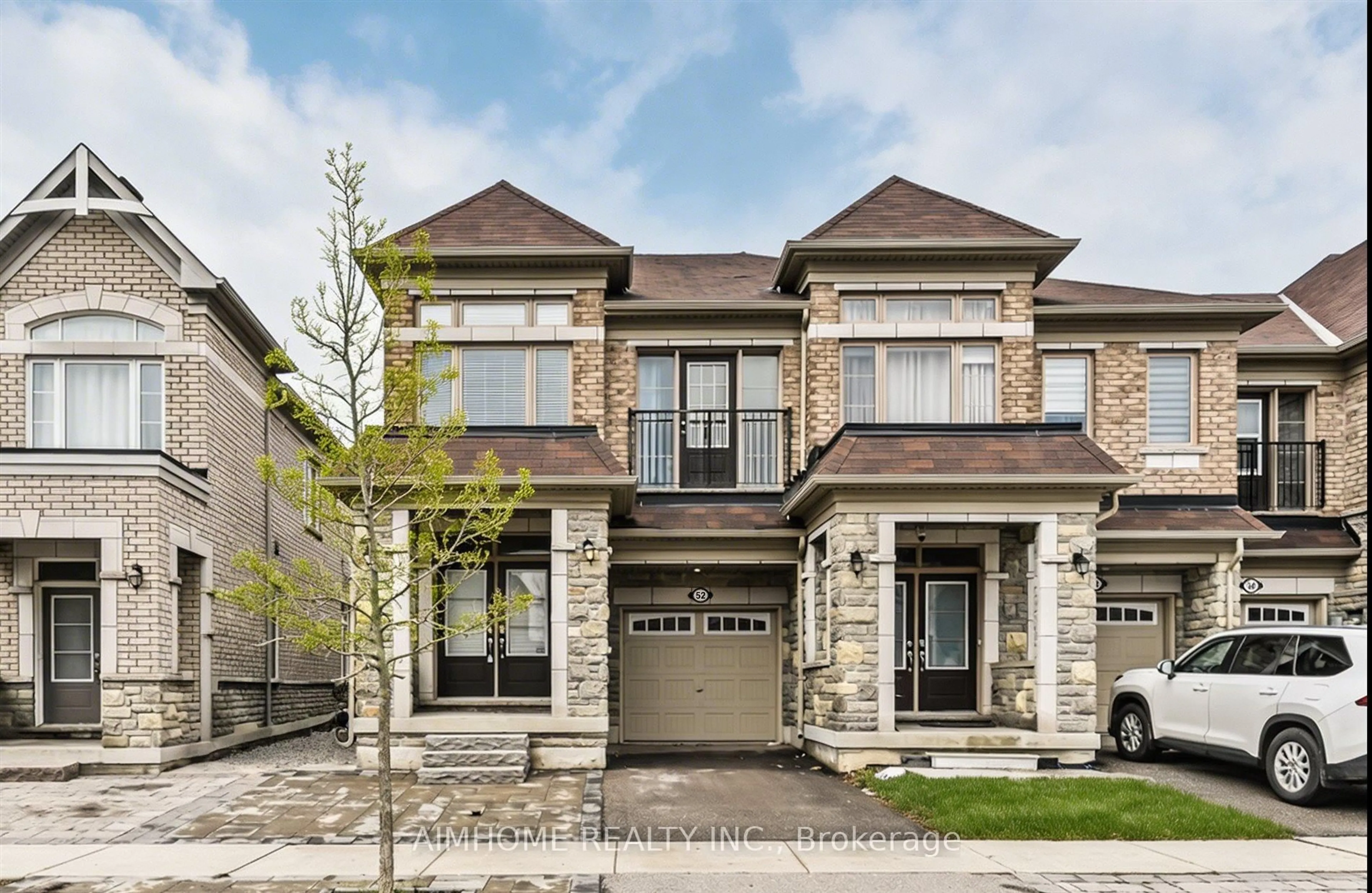 Home with brick exterior material, street for 52 vedette Way, Vaughan Ontario L4H 4K2