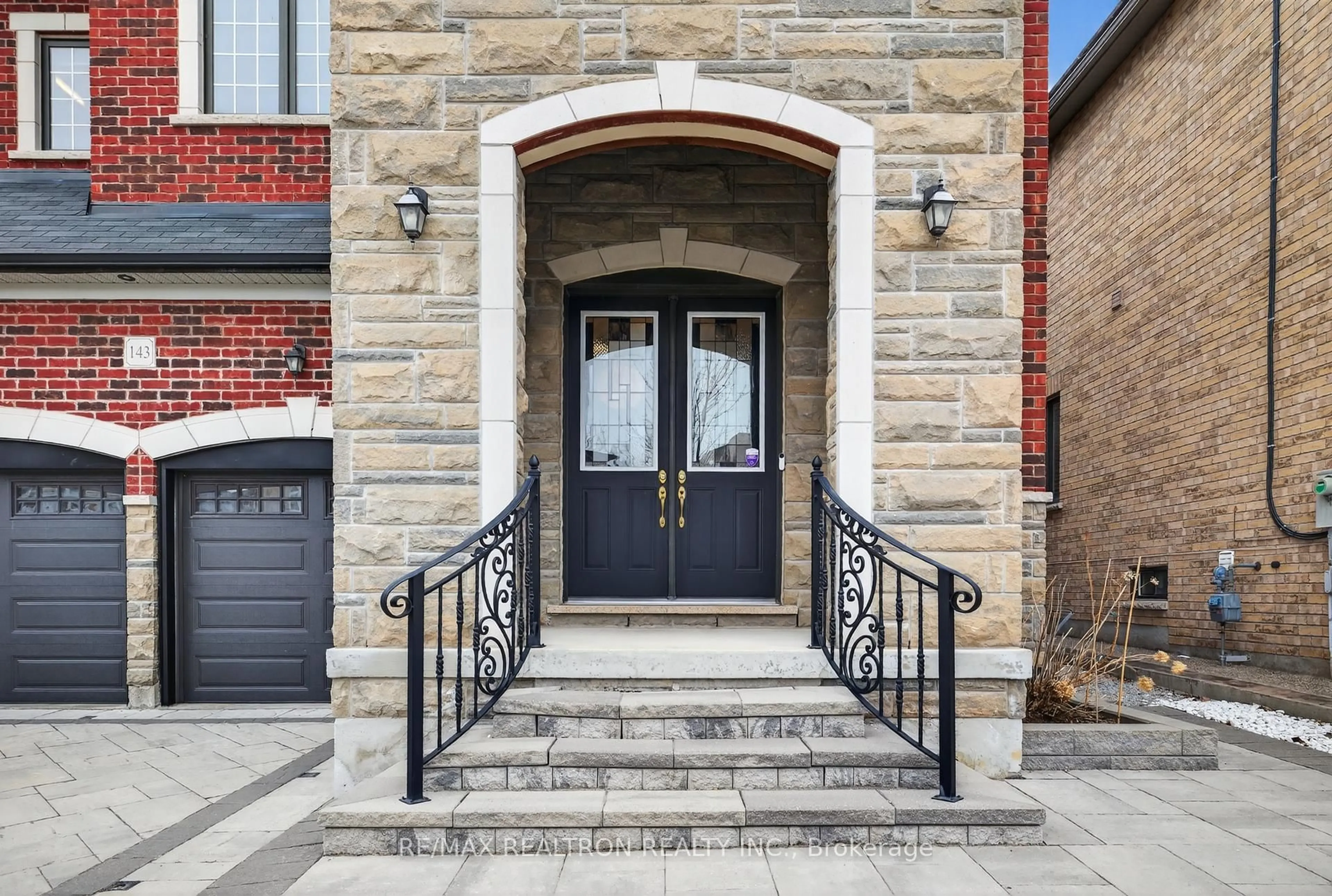 Home with brick exterior material, street for 143 Maple Ridge Cres, Markham Ontario L6E 1T9