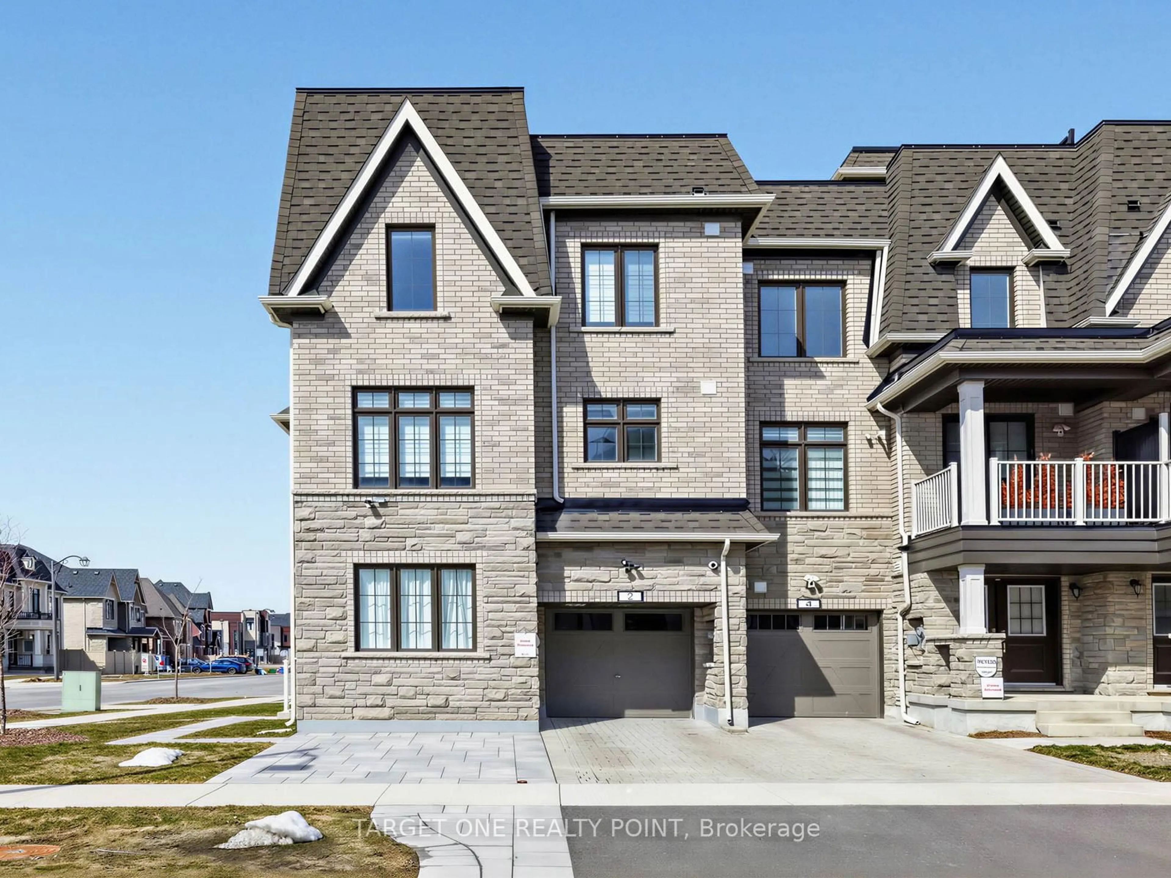 Home with brick exterior material, street for 2 William Shearn Cres, Markham Ontario L6C 3J3