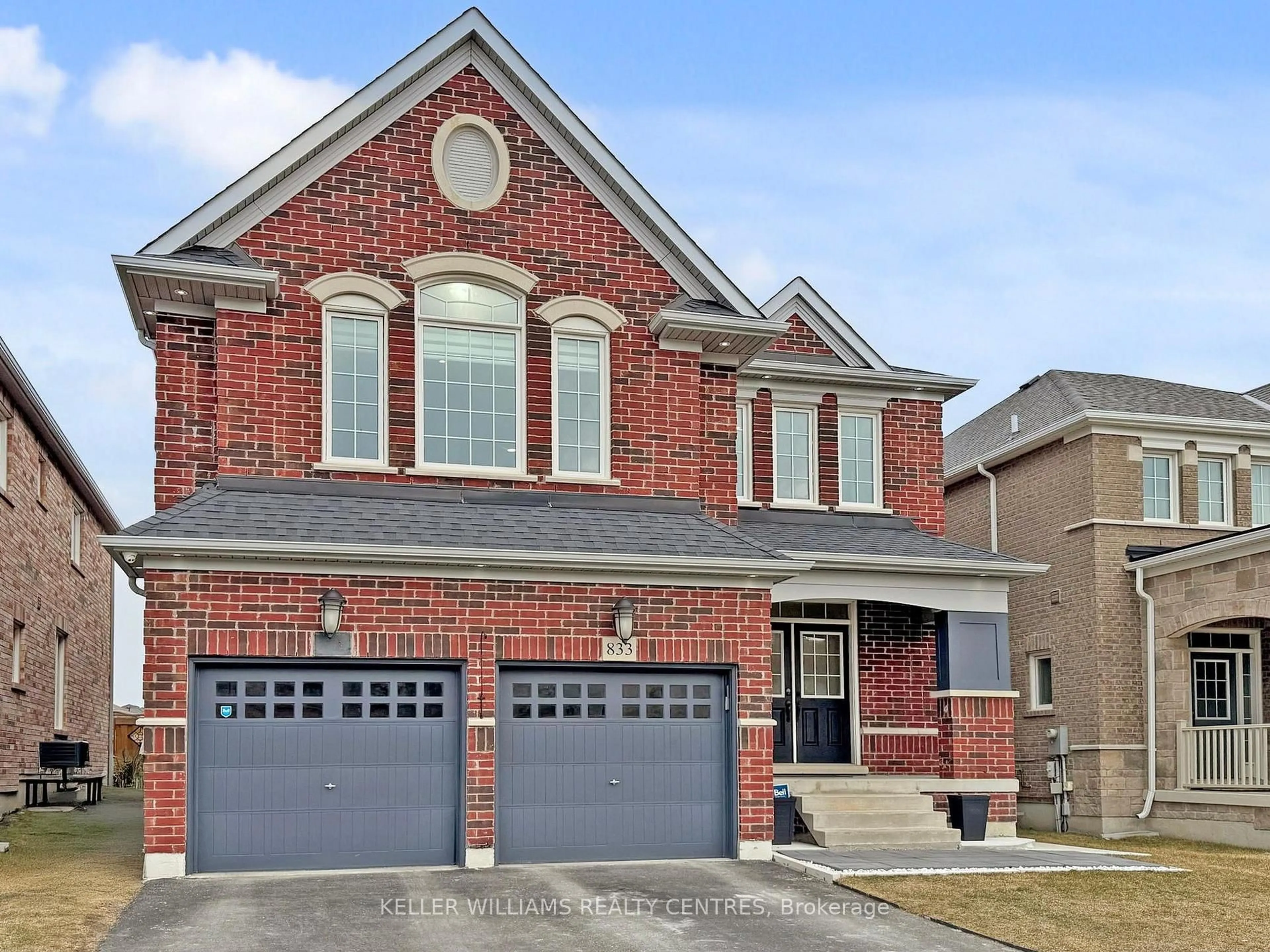 Home with brick exterior material, street for 833 Langford Blvd, Bradford West Gwillimbury Ontario L3L 0X6