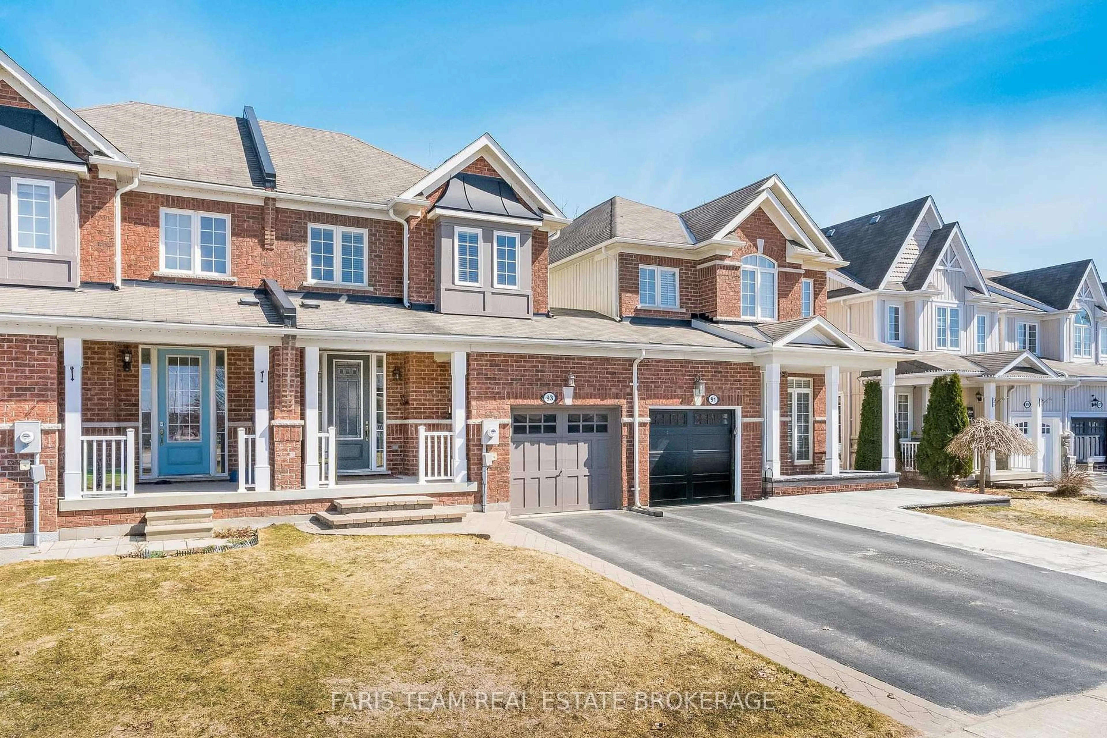 Home with brick exterior material, street for 93 Collier Cres, Essa Ontario L3W 0M8
