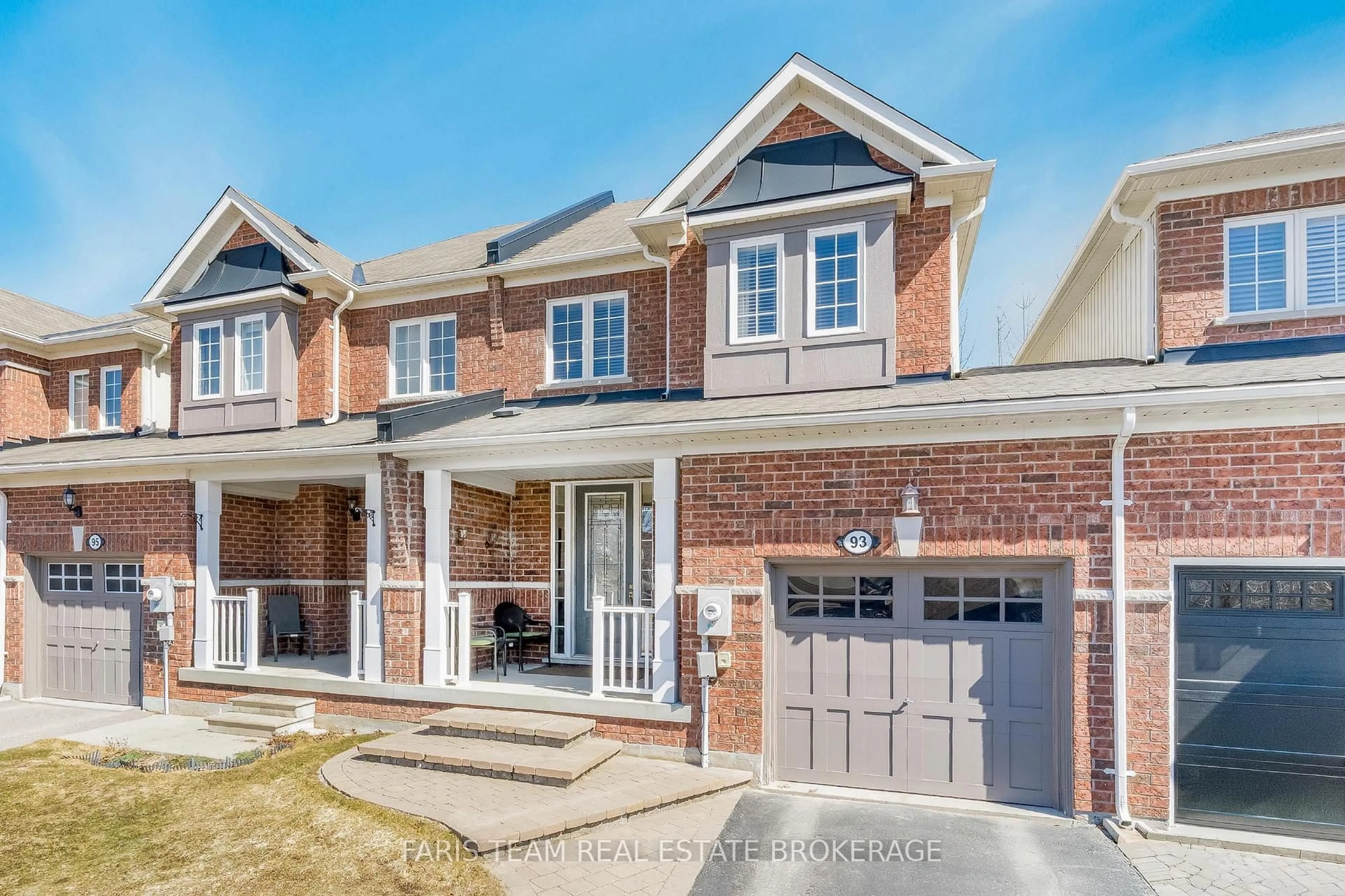 Home with brick exterior material, street for 93 Collier Cres, Essa Ontario L3W 0M8