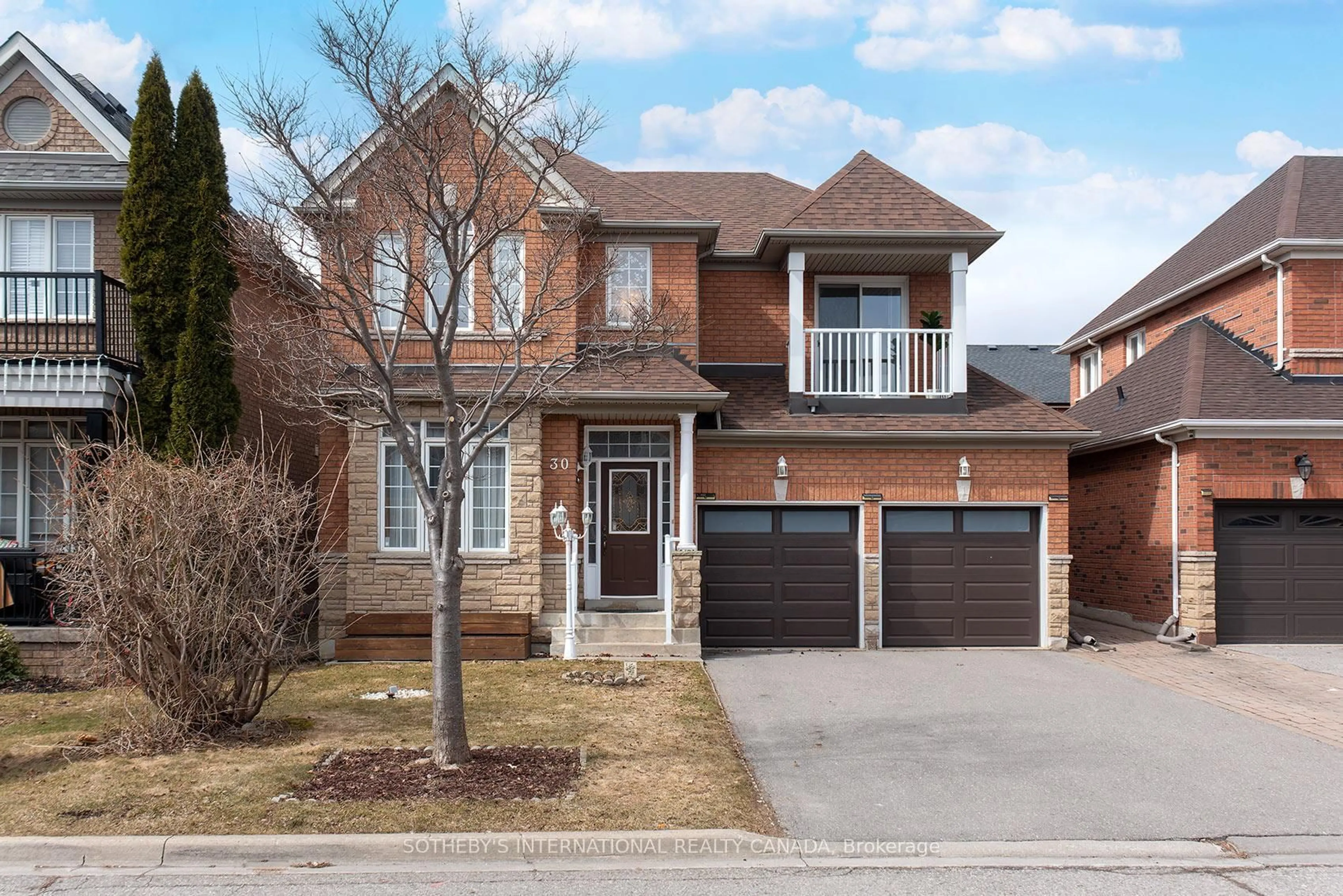 Home with brick exterior material, street for 30 Bologna Rd, Vaughan Ontario L4H 2B1
