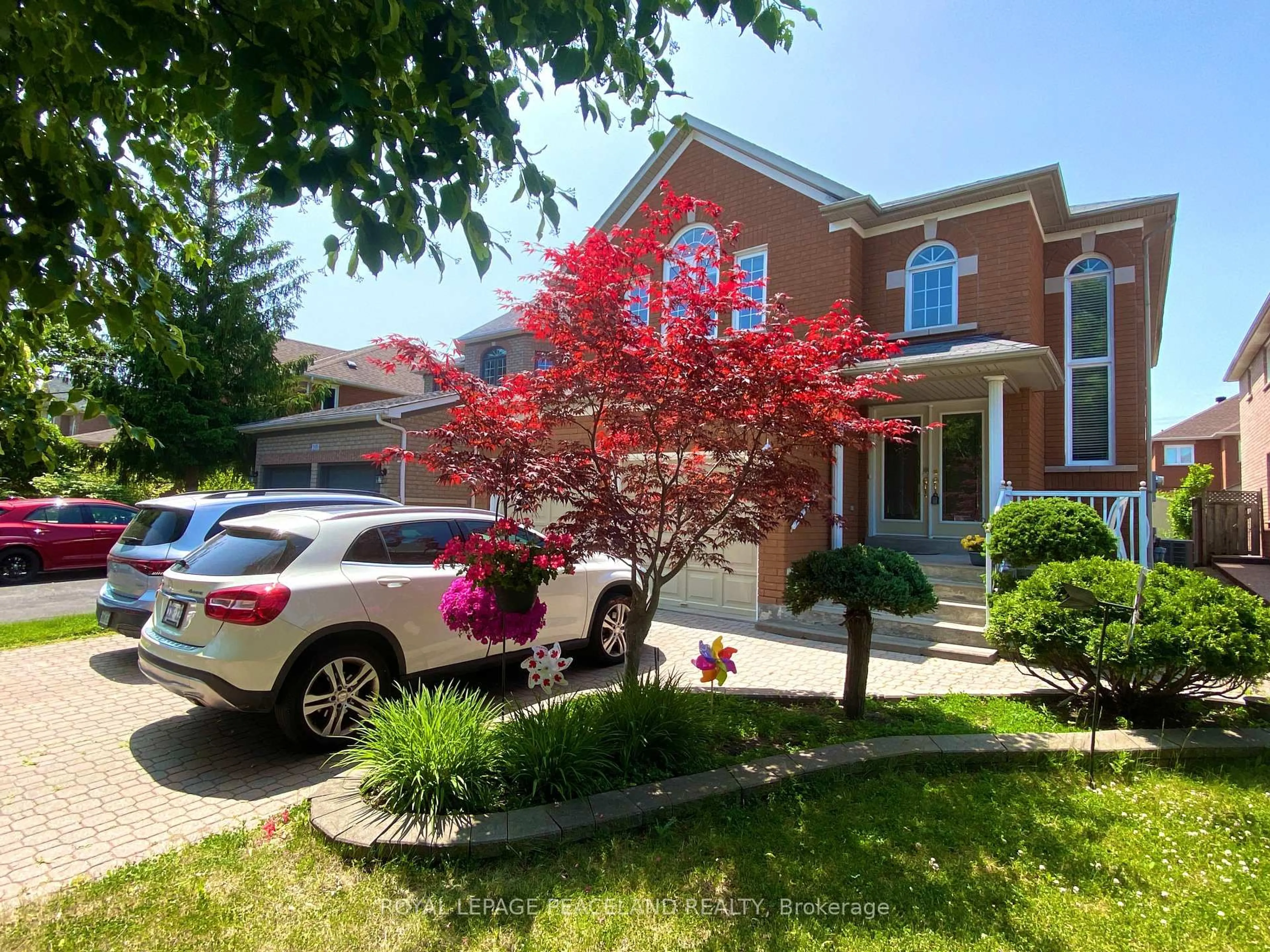 Home with brick exterior material, street for 107 Quince Cres, Markham Ontario L3S 3T7