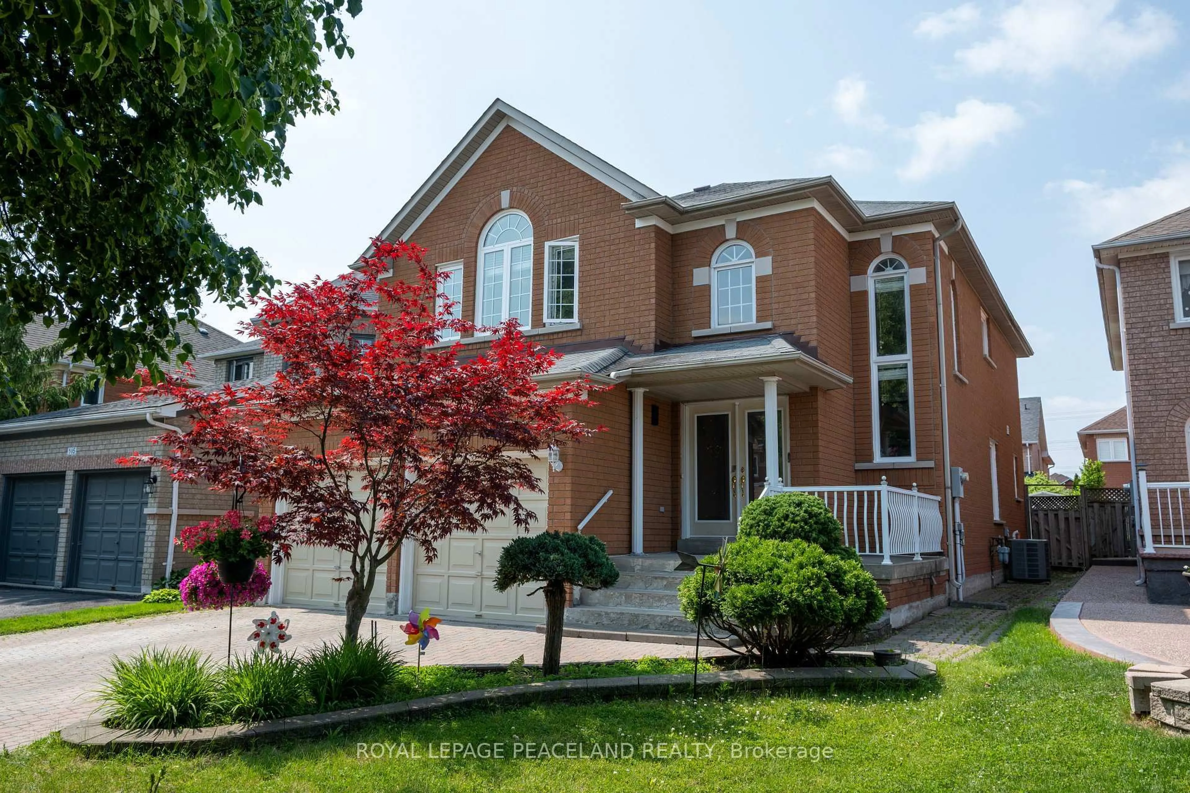 Home with brick exterior material, street for 107 Quince Cres, Markham Ontario L3S 3T7