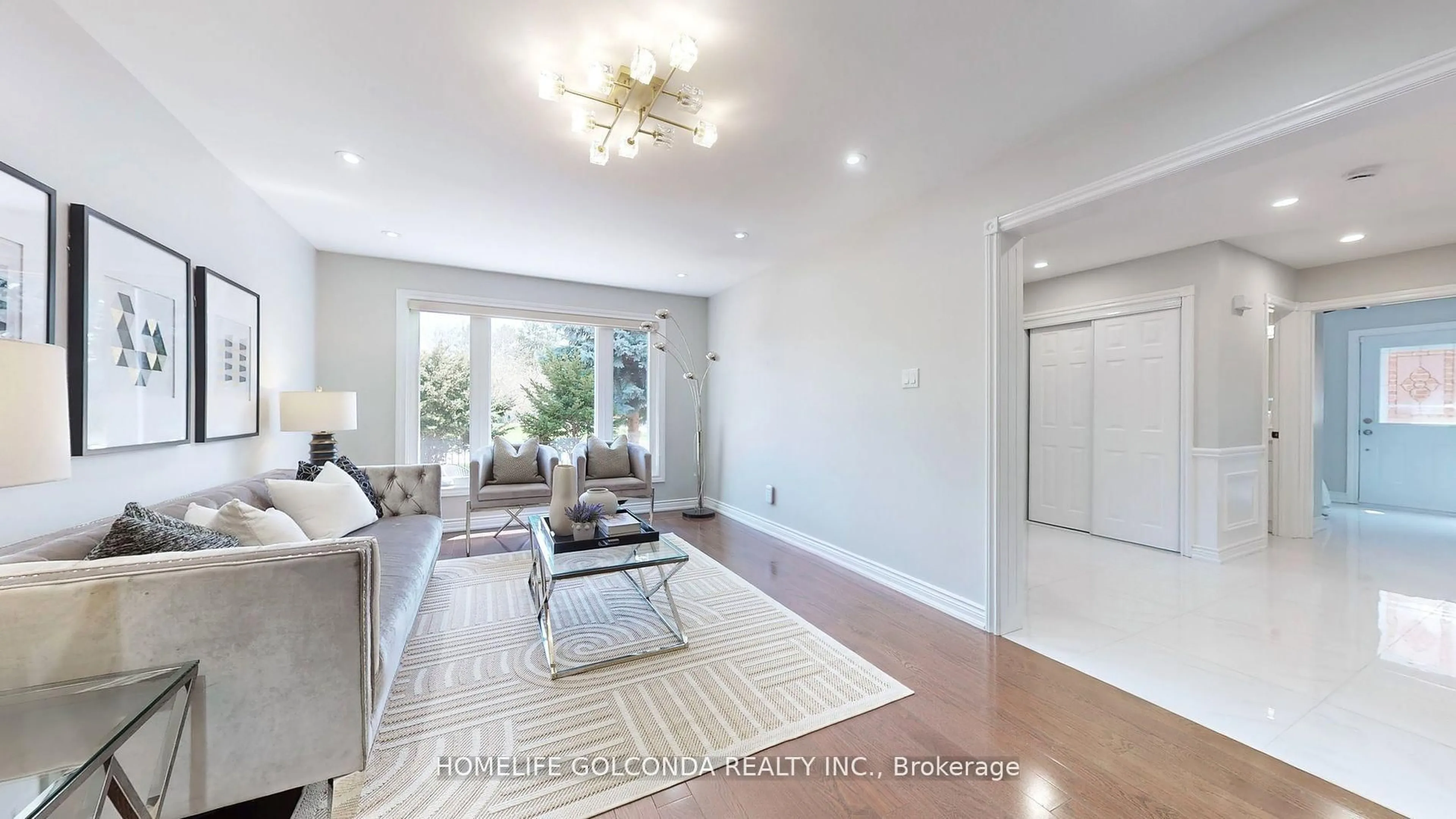 Living room with furniture, unknown for 310 Airdrie Dr, Vaughan Ontario L4L 3B9