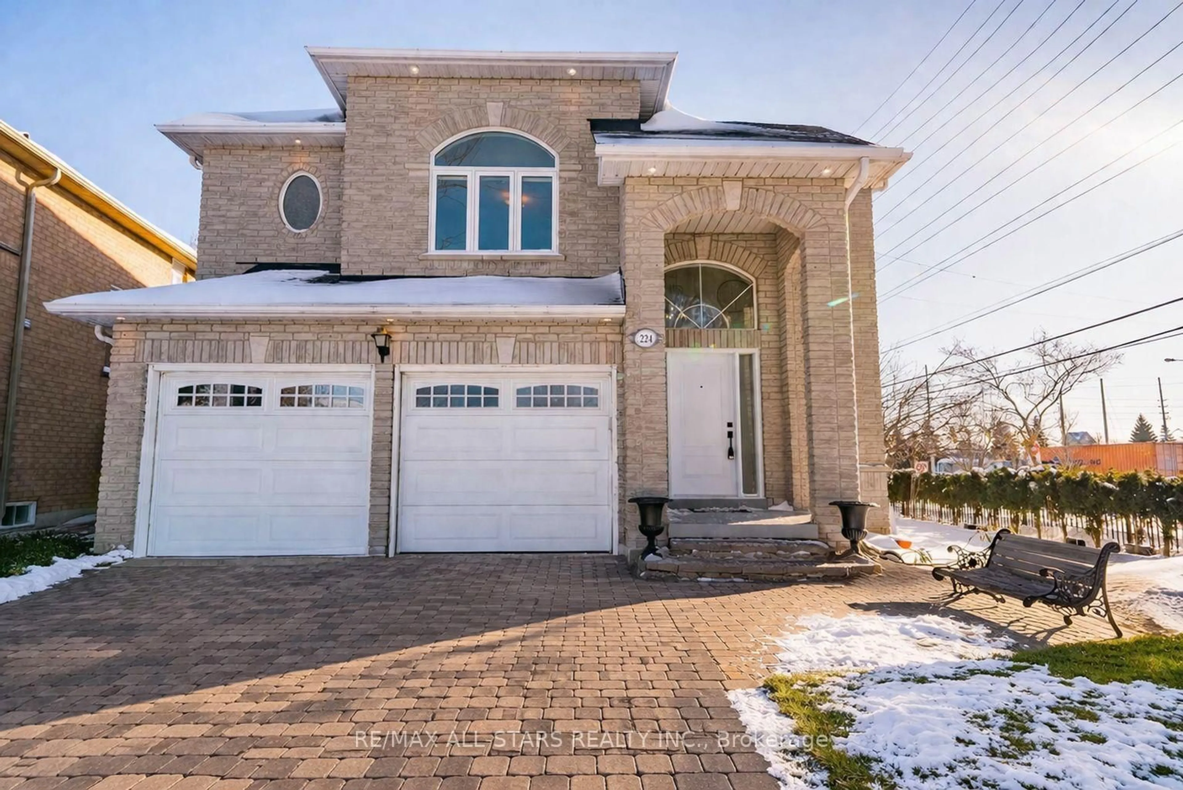 Home with brick exterior material, street for 2241 Old Rutherford Rd, Vaughan Ontario L6A 1Z7