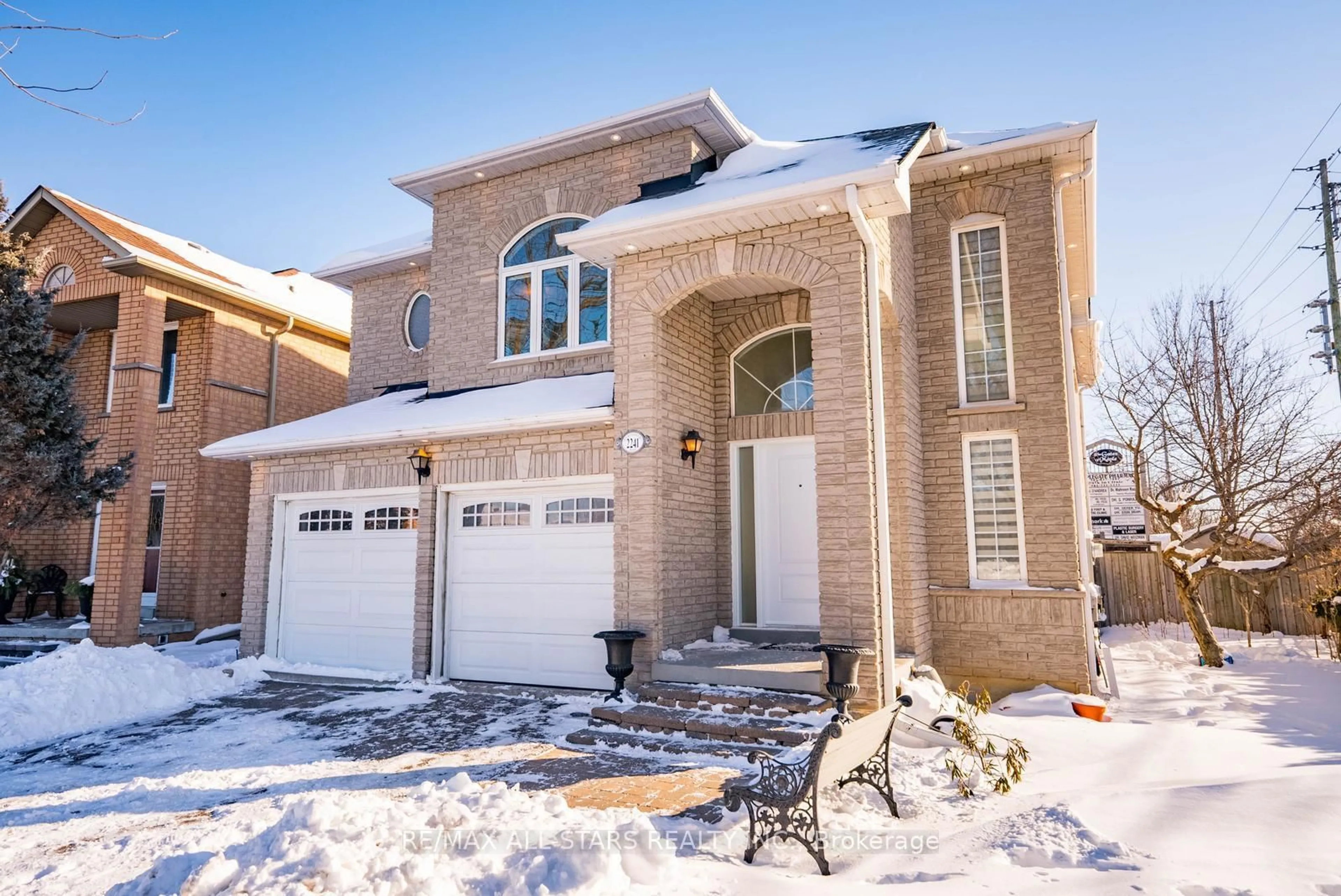 Home with brick exterior material, street for 2241 Old Rutherford Rd, Vaughan Ontario L6A 1Z7