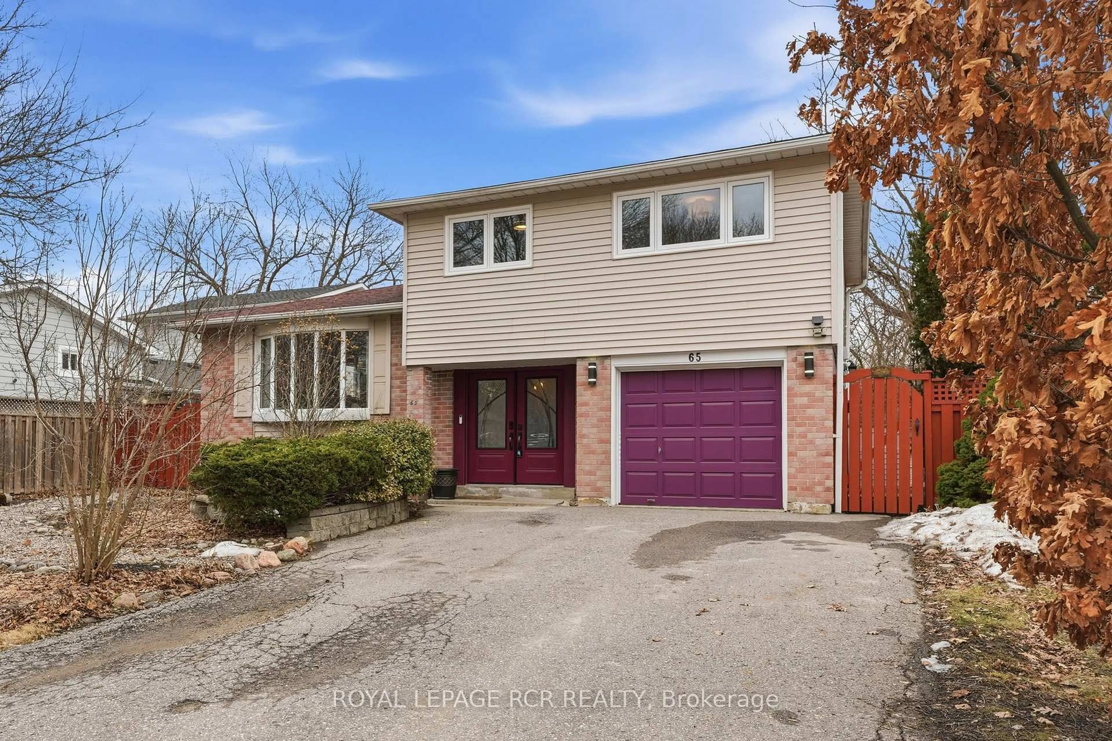Home with brick exterior material, street for 65 Mark St, Aurora Ontario L4G 3J4