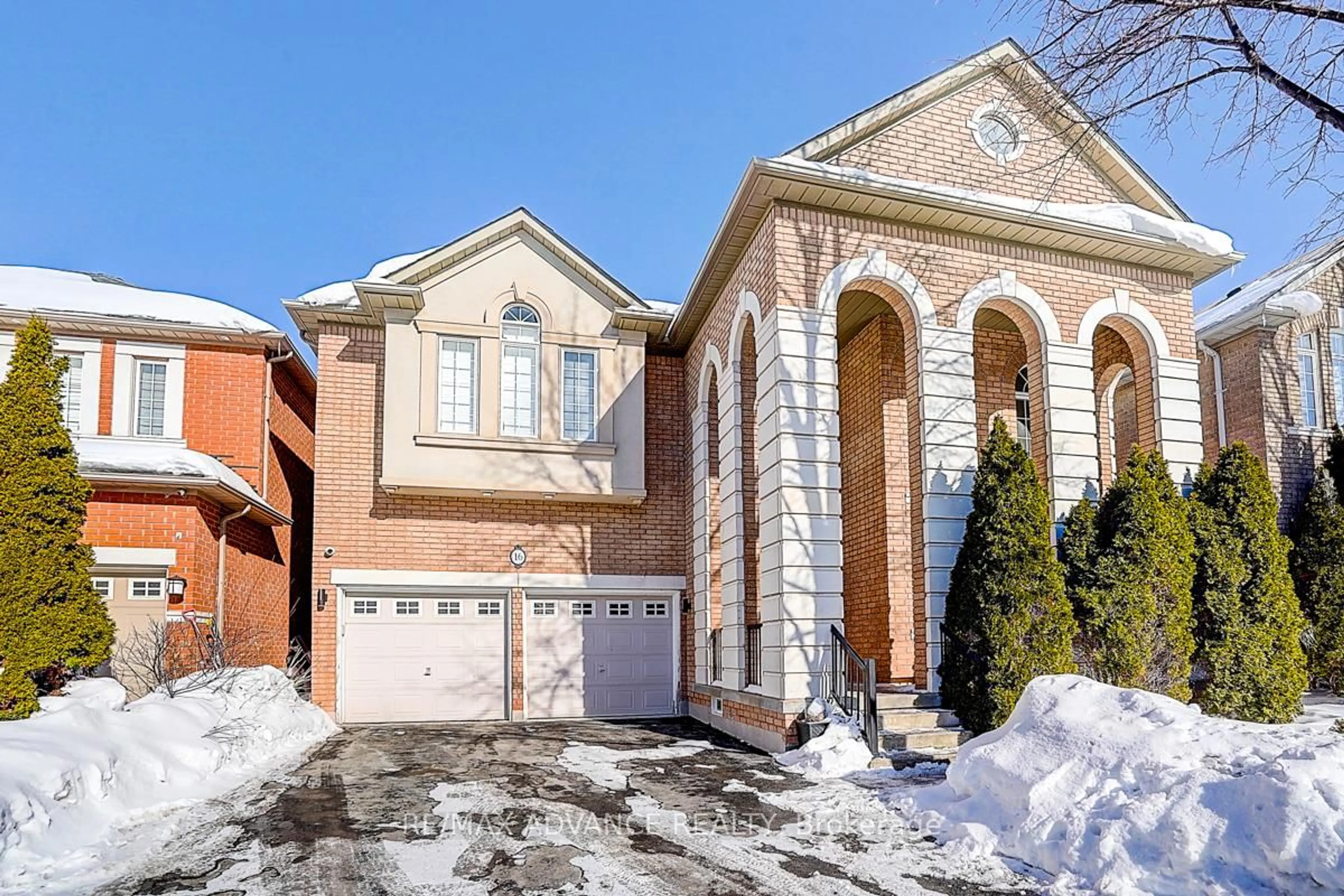 Home with brick exterior material, street for 16 St Etienne Dr, Vaughan Ontario L4H 2X4