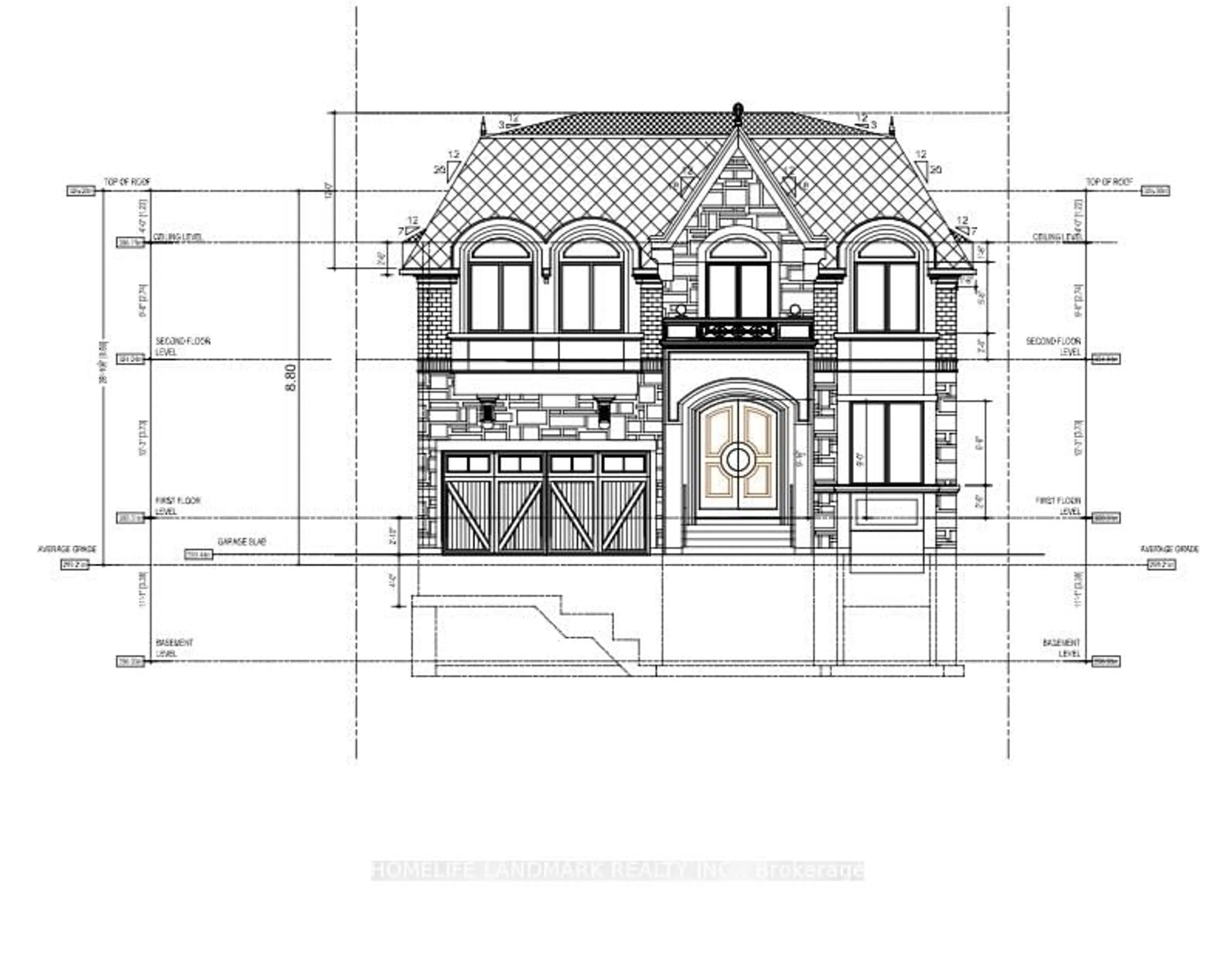 Floor plan for 26 Capelle St, Richmond Hill Ontario L4E 3E1