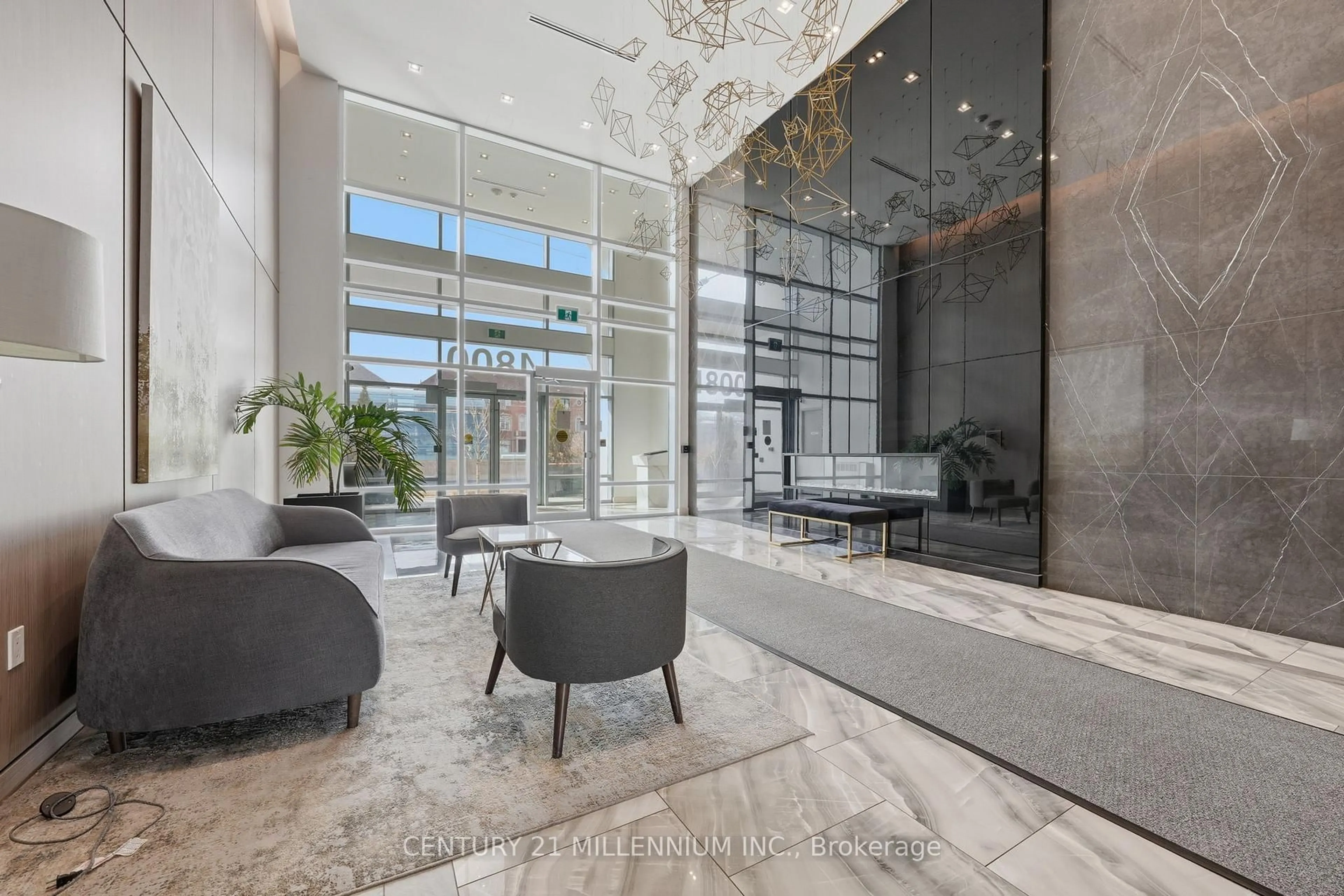 Lobby for 4800 Highway 7 Rd #627, Vaughan Ontario L4L 1H8