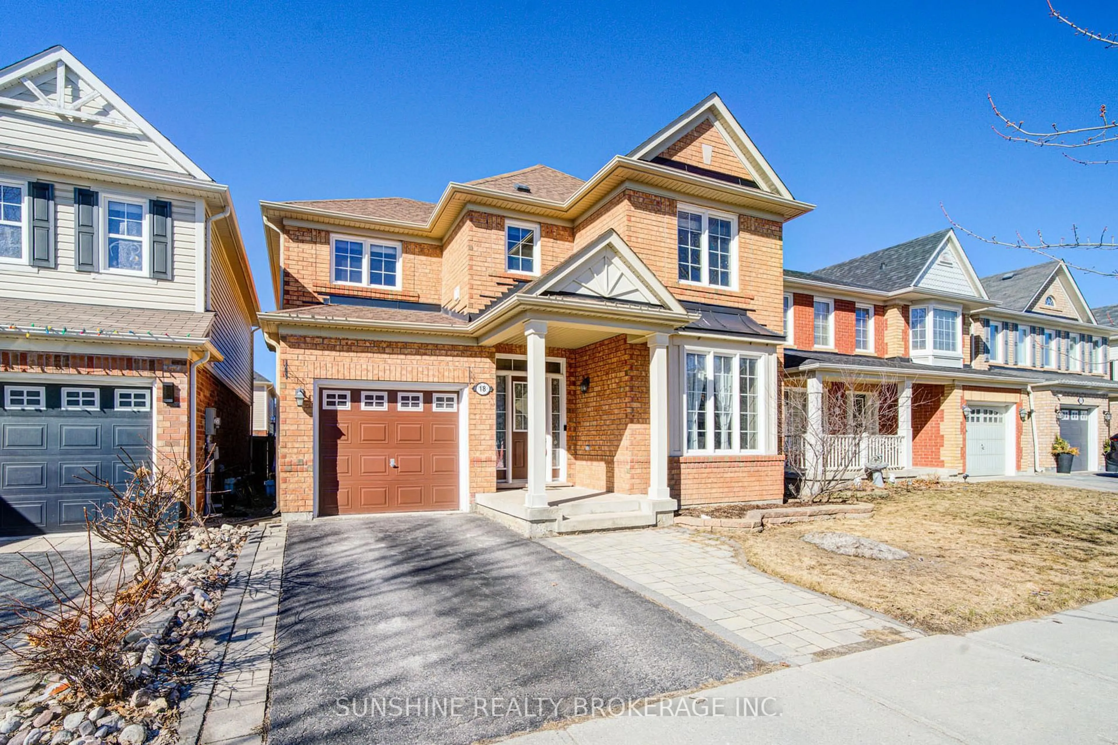 Home with brick exterior material, street for 18 Myron St, Whitchurch-Stouffville Ontario L4A 0M1
