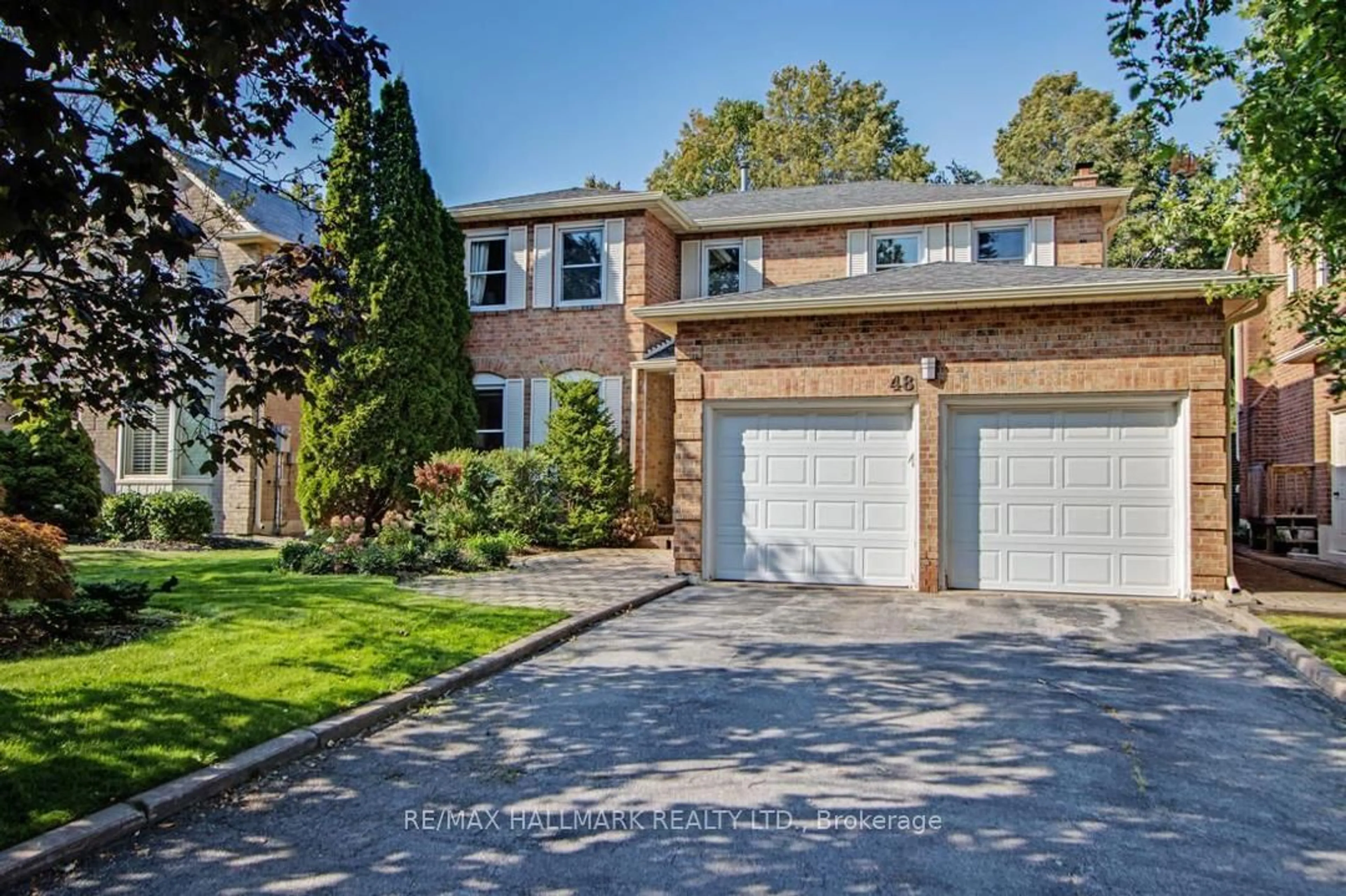 Home with brick exterior material, street for 48 Lambert Rd, Markham Ontario L3T 7E3