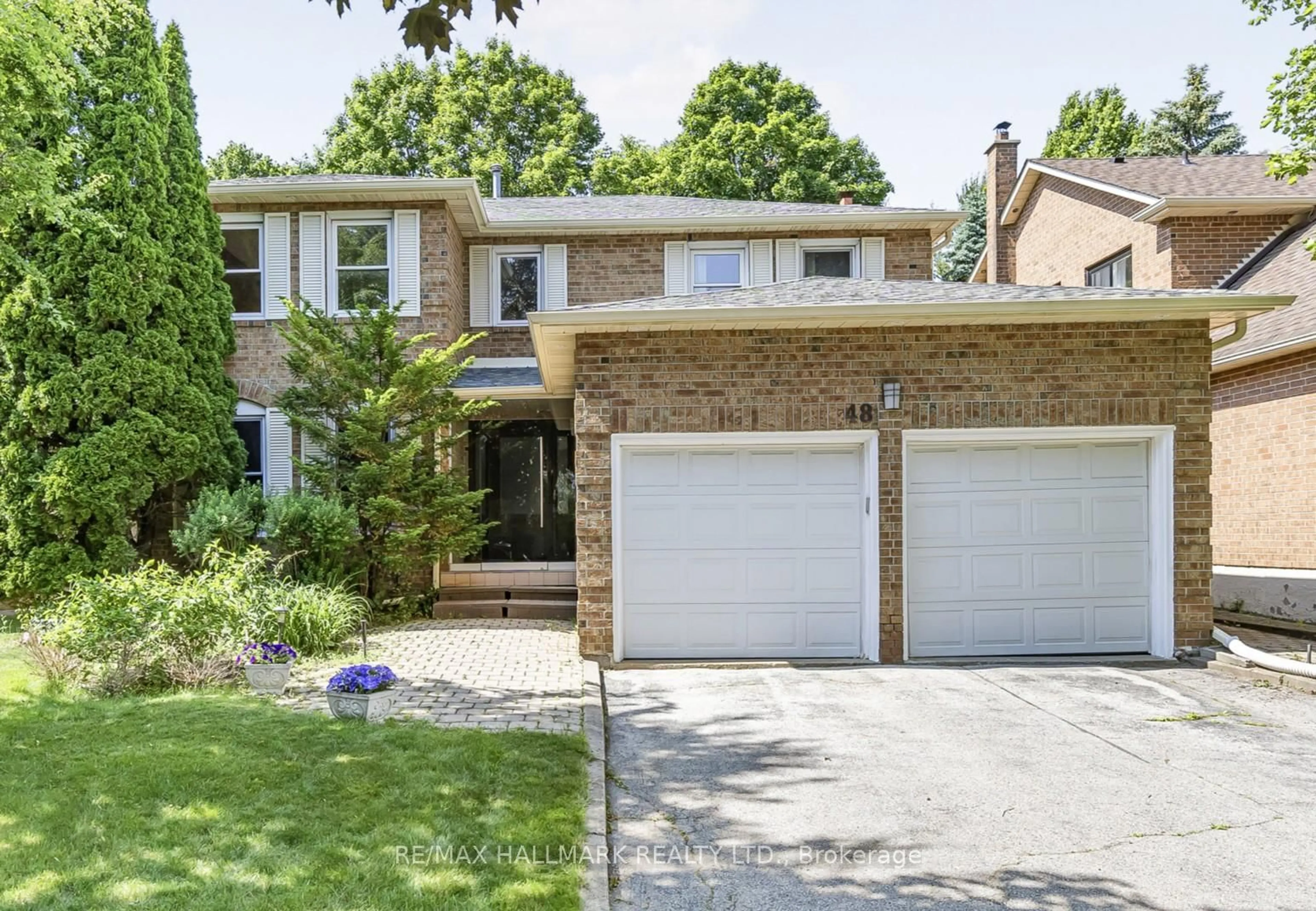 Home with brick exterior material, street for 48 Lambert Rd, Markham Ontario L3T 7E3