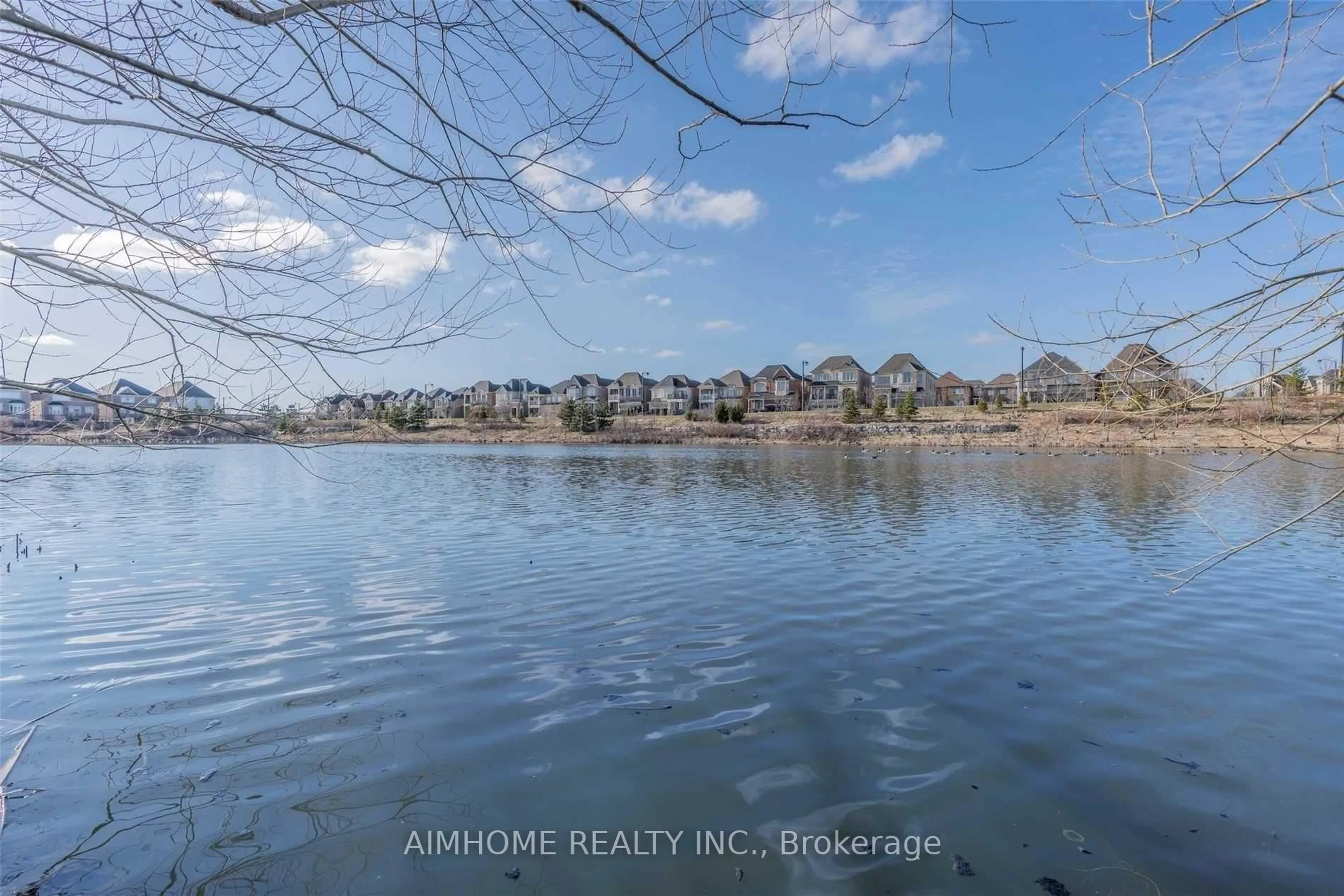 A pic from outside/outdoor area/front of a property/back of a property/a pic from drone, water/lake/river/ocean view for 73 Sunset Terr, Vaughan Ontario L4H 4S2
