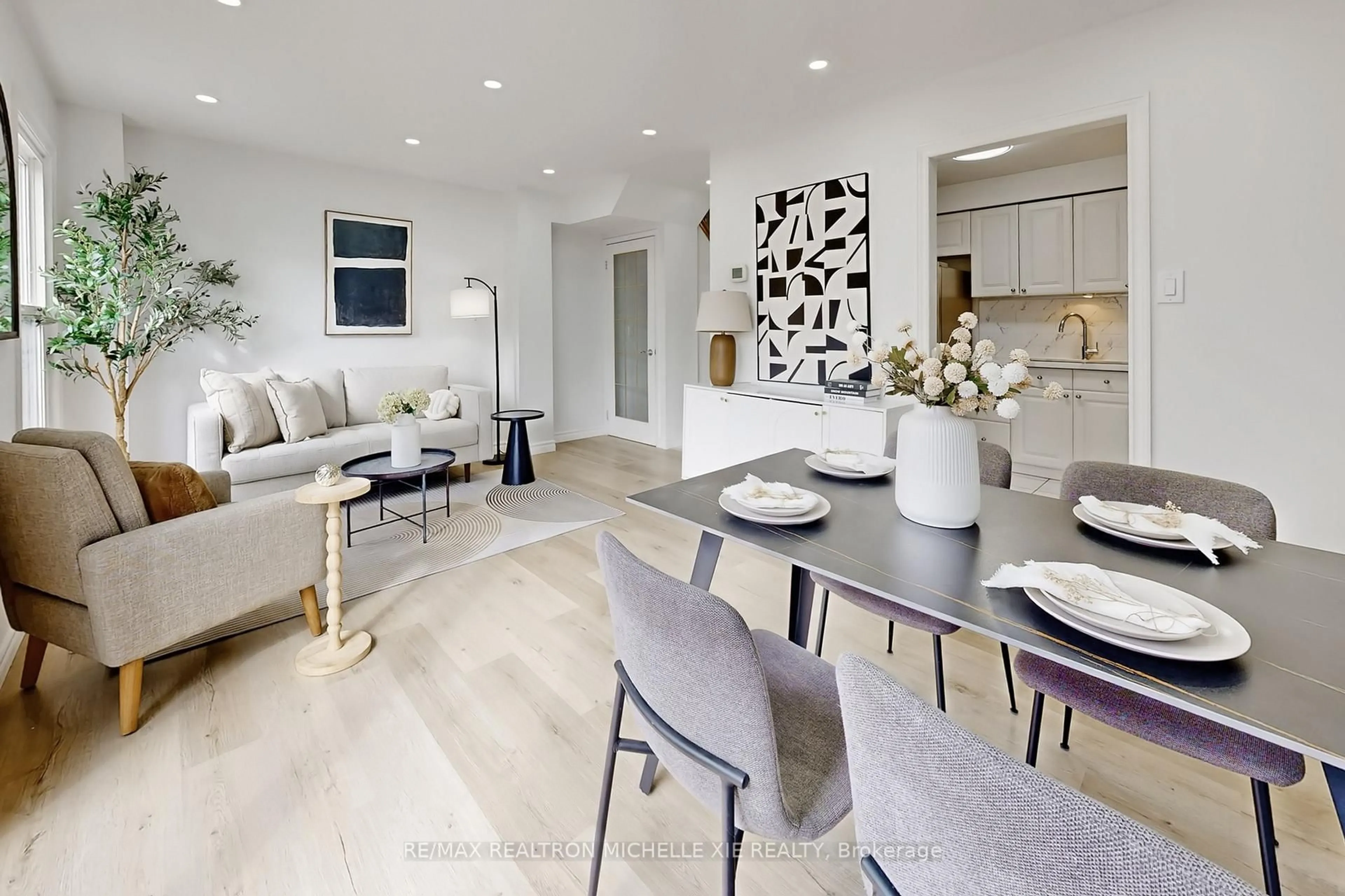 Open concept kitchen, unknown for 79 Galbraith Cres, Markham Ontario L3S 1J4