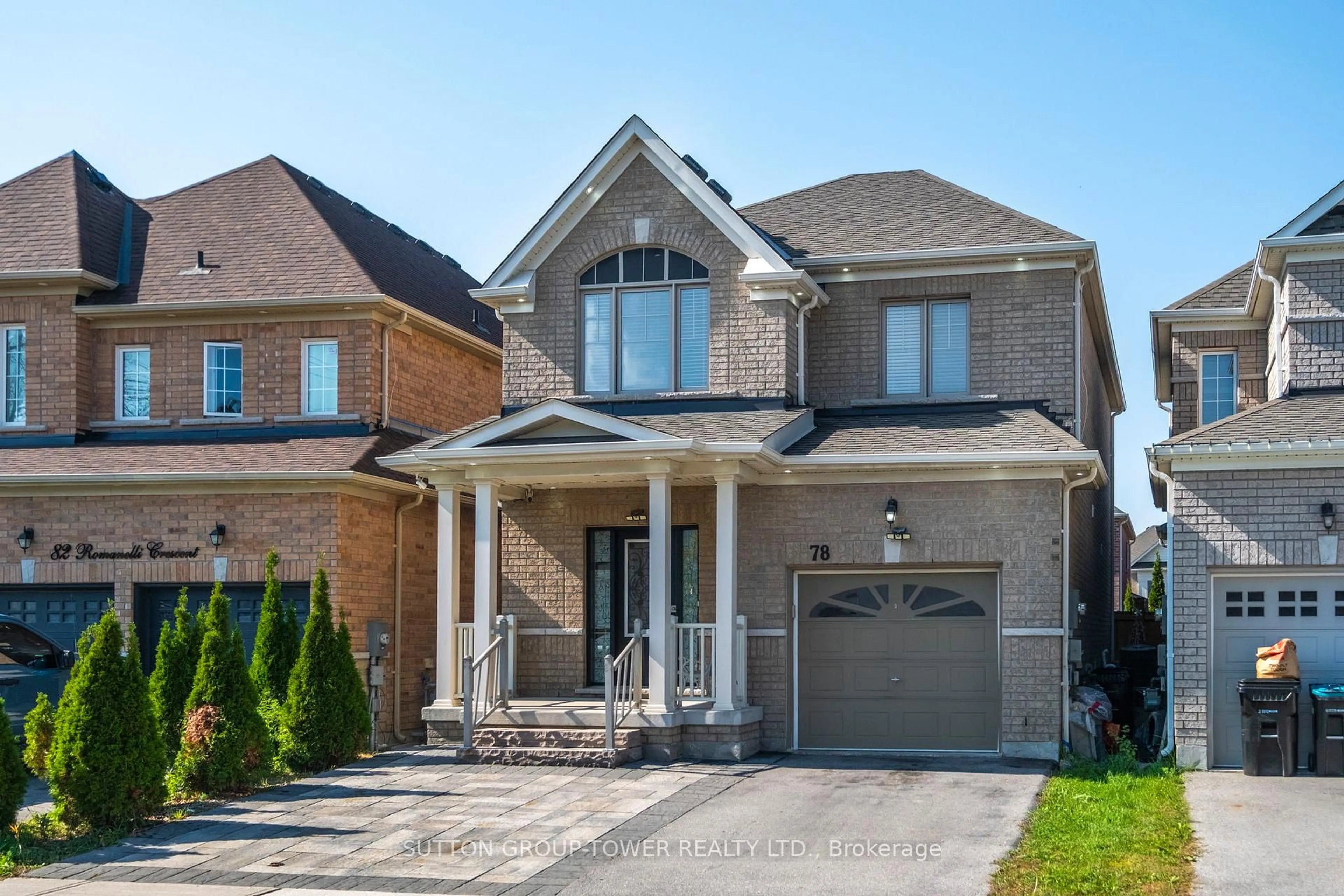 Home with brick exterior material, street for 78 Romanelli Cres, Bradford West Gwillimbury Ontario L3Z 0X7