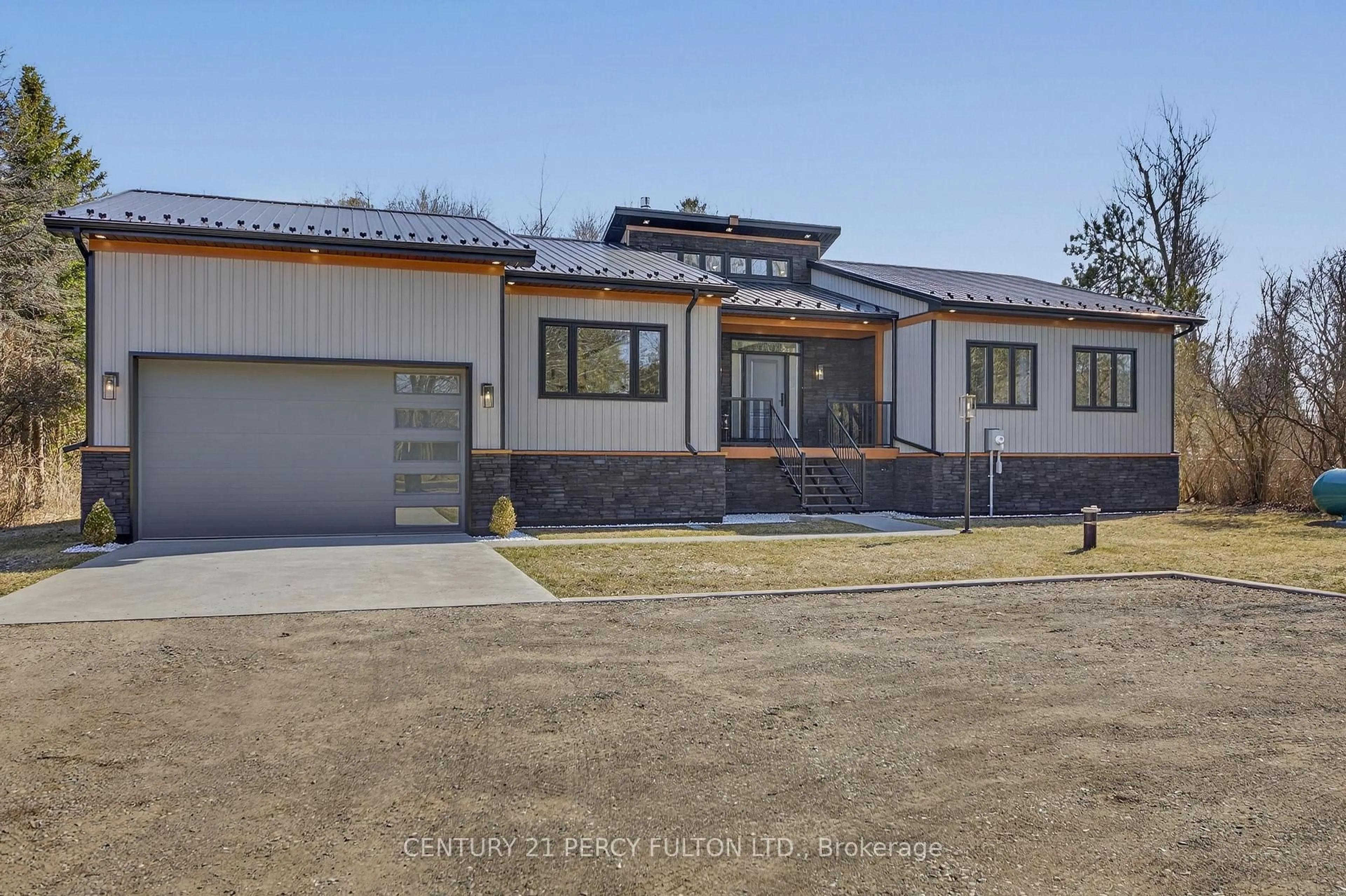 Home with brick exterior material, street for 9243 County Road 1, Adjala-Tosorontio Ontario L0N 1P0