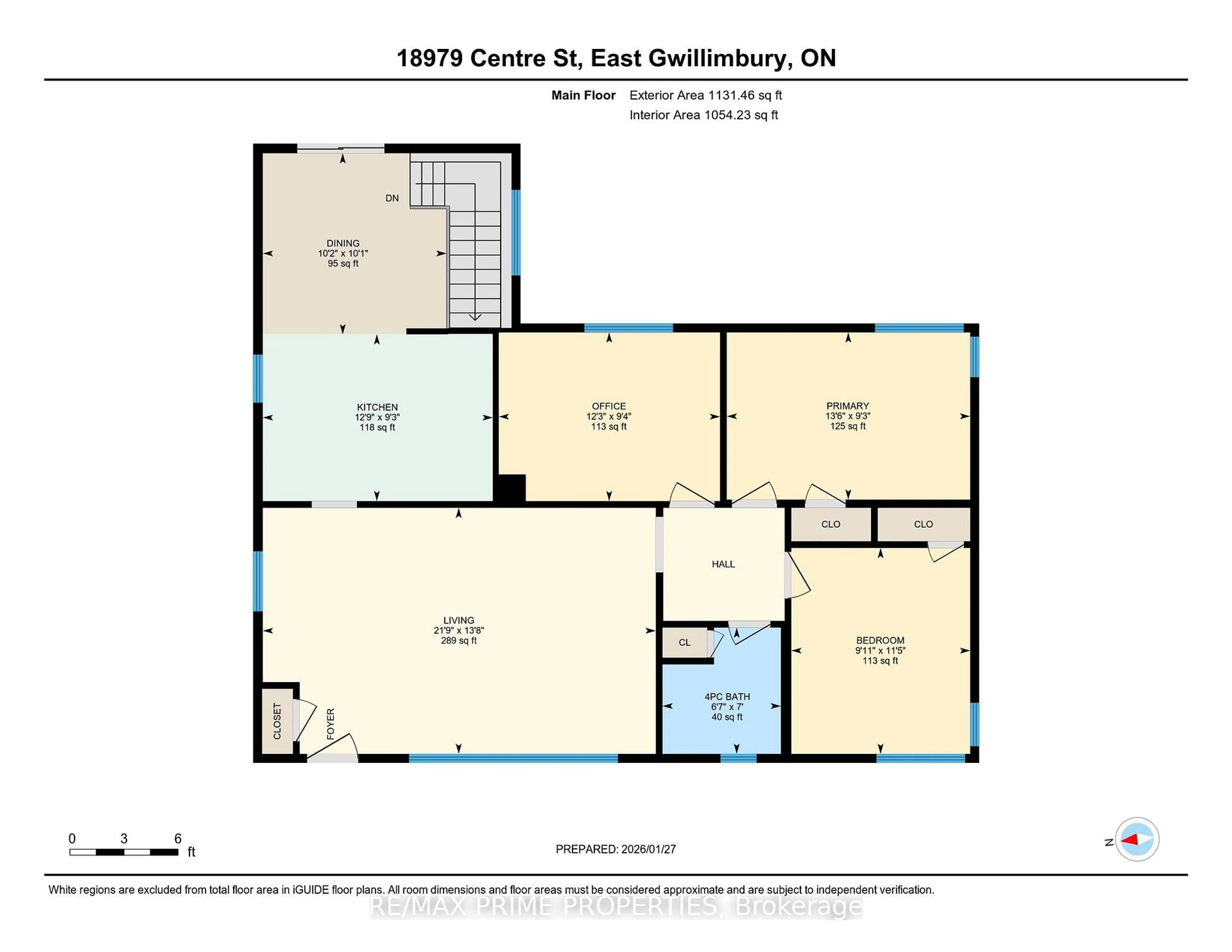 Floor plan for 18979 Centre St, East Gwillimbury Ontario L0G 1M0