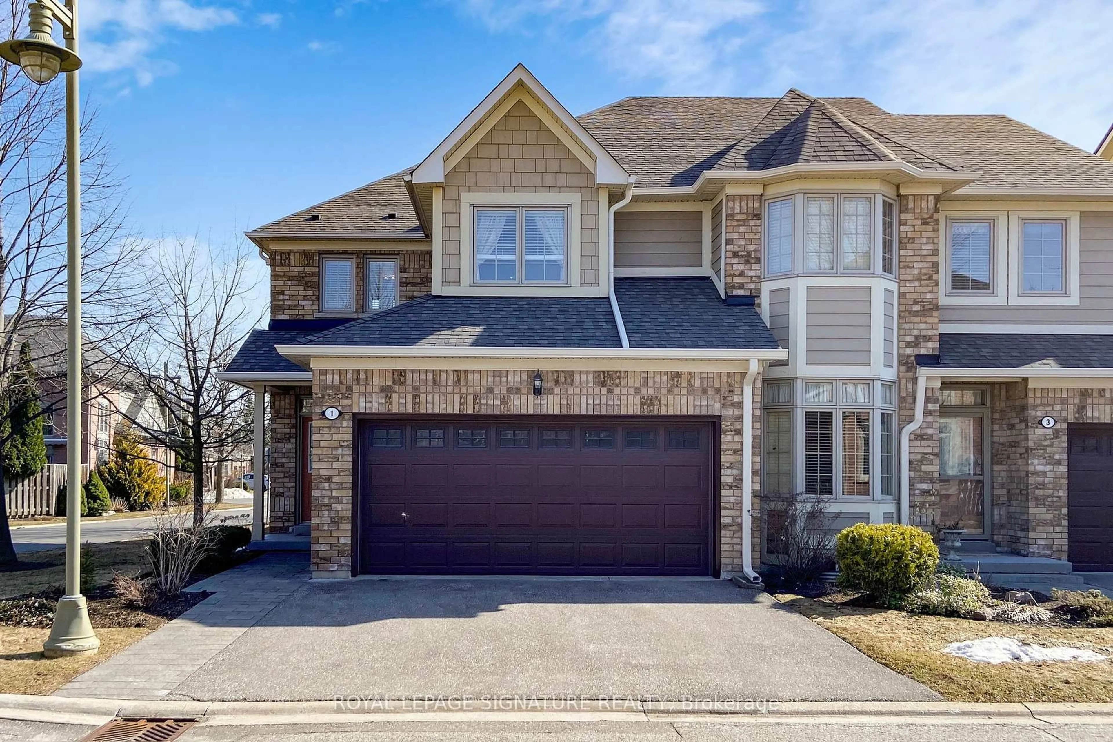 Home with brick exterior material, street for 1 Althorp Way, Markham Ontario L6E 2A2