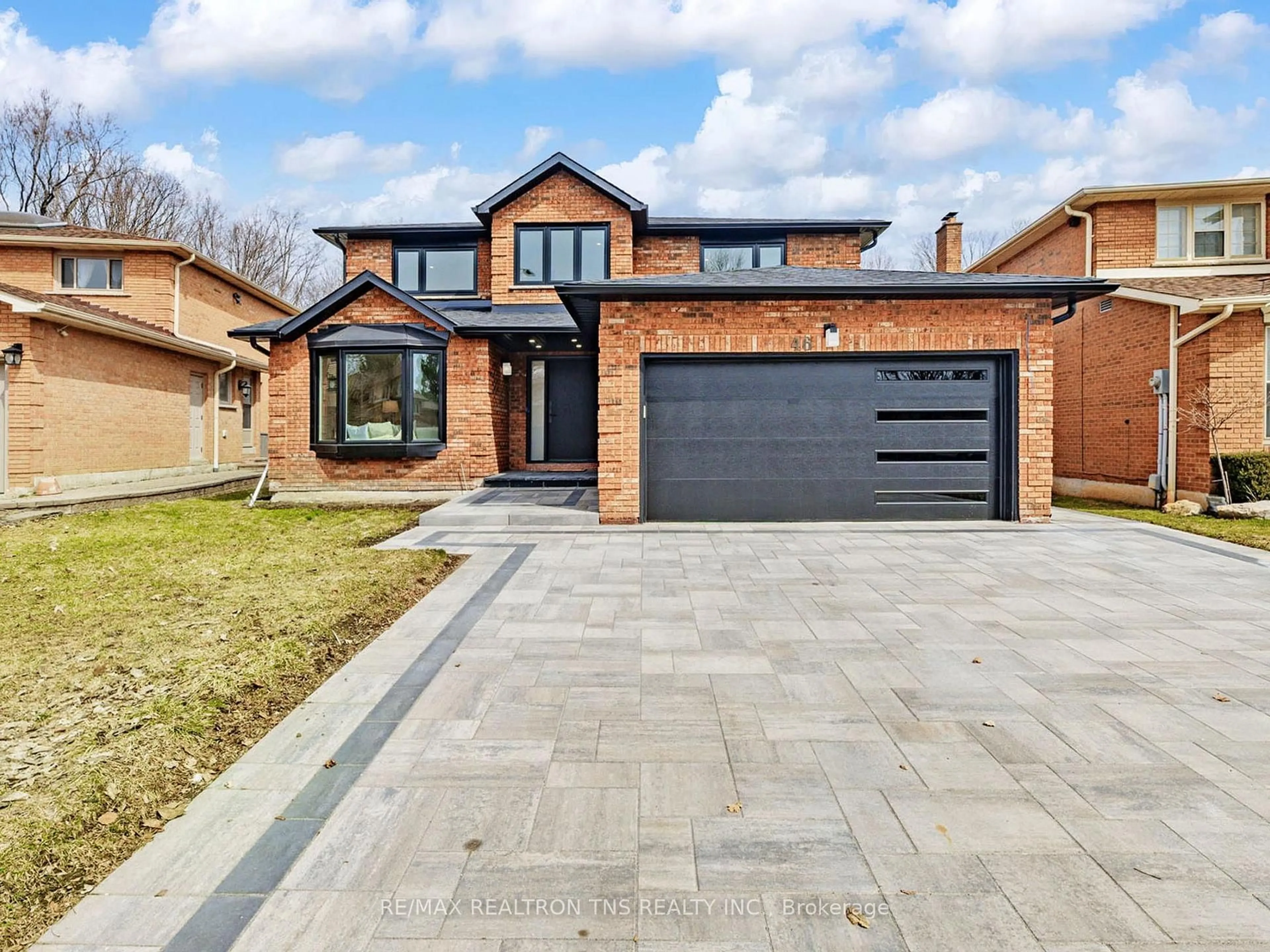 Home with brick exterior material, street for 46 Sycamore Dr, Markham Ontario L3T 5V6