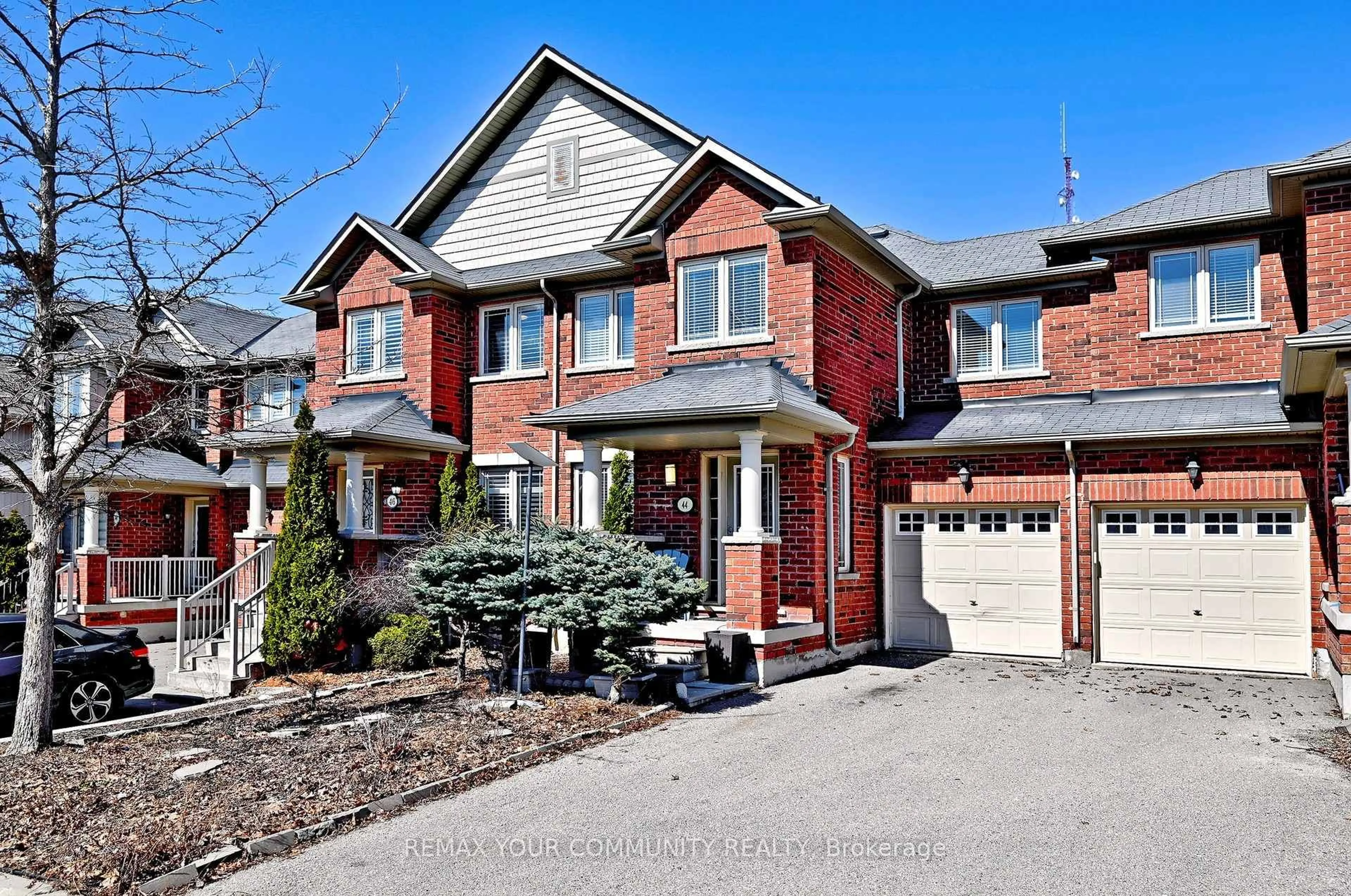 Home with brick exterior material, street for 44 Stoyell Dr, Richmond Hill Ontario L4E 0M7