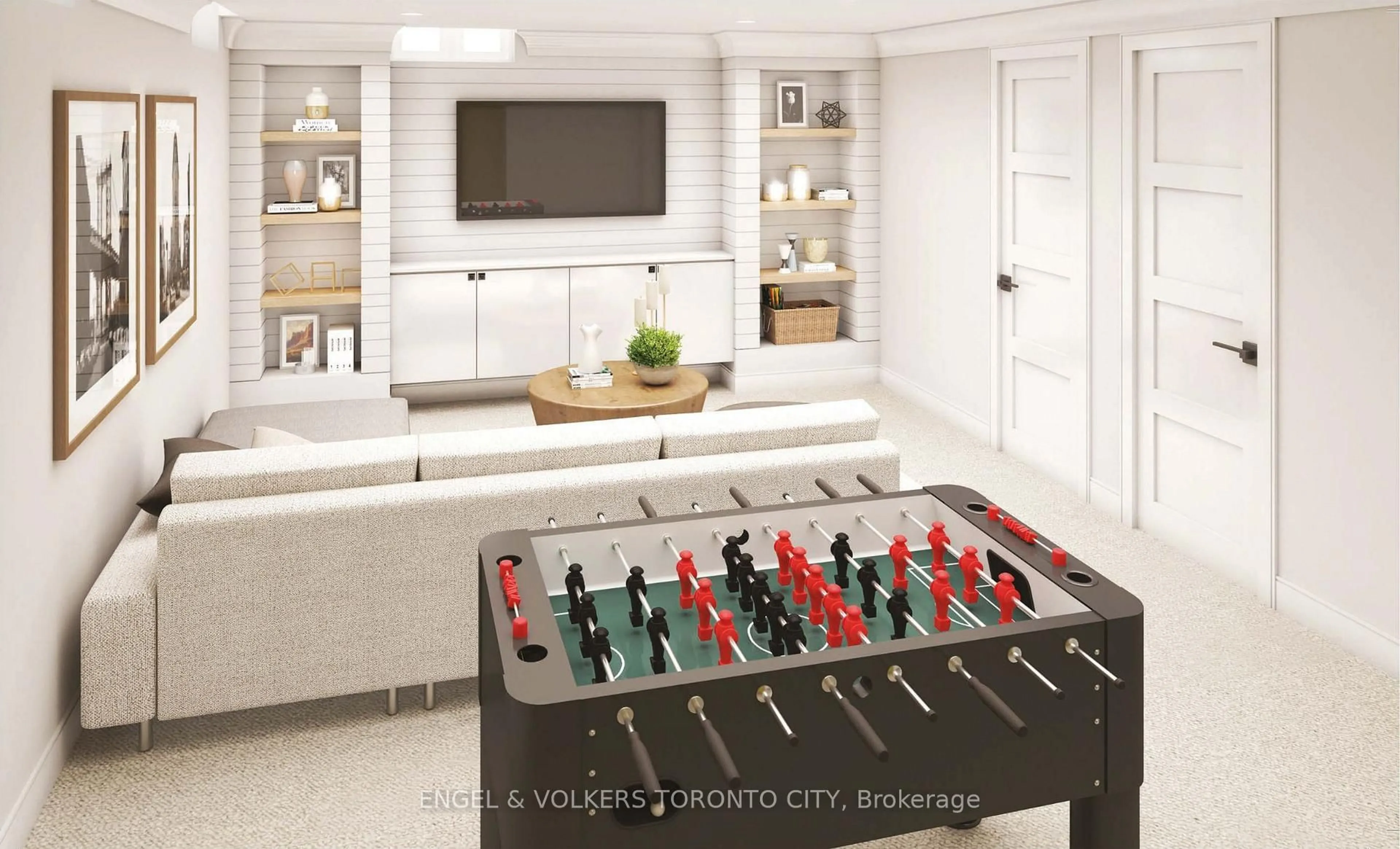 Home theater for 138 Mumbai Dr, Markham Ontario L3S 0G5