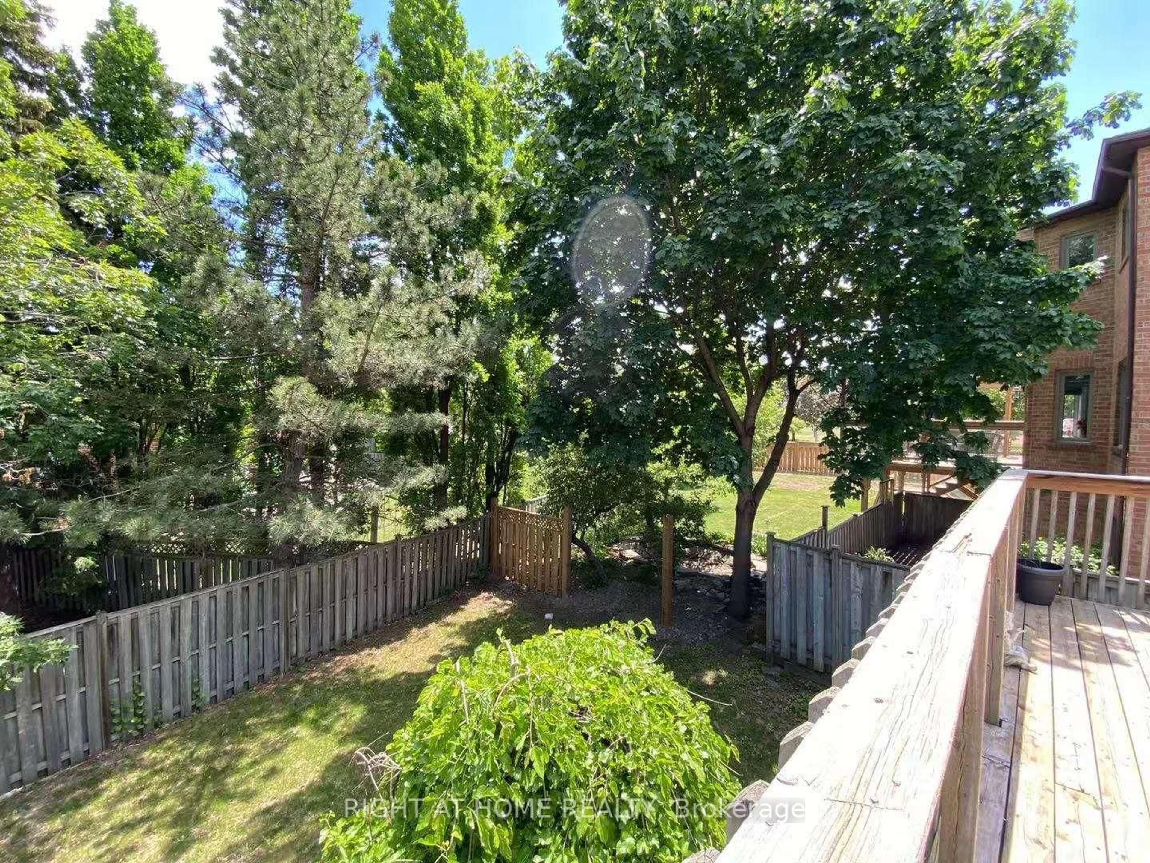 A pic from outside/outdoor area/front of a property/back of a property/a pic from drone, forest/trees view for 3 Hollingham Rd, Markham Ontario L3R 7Y1