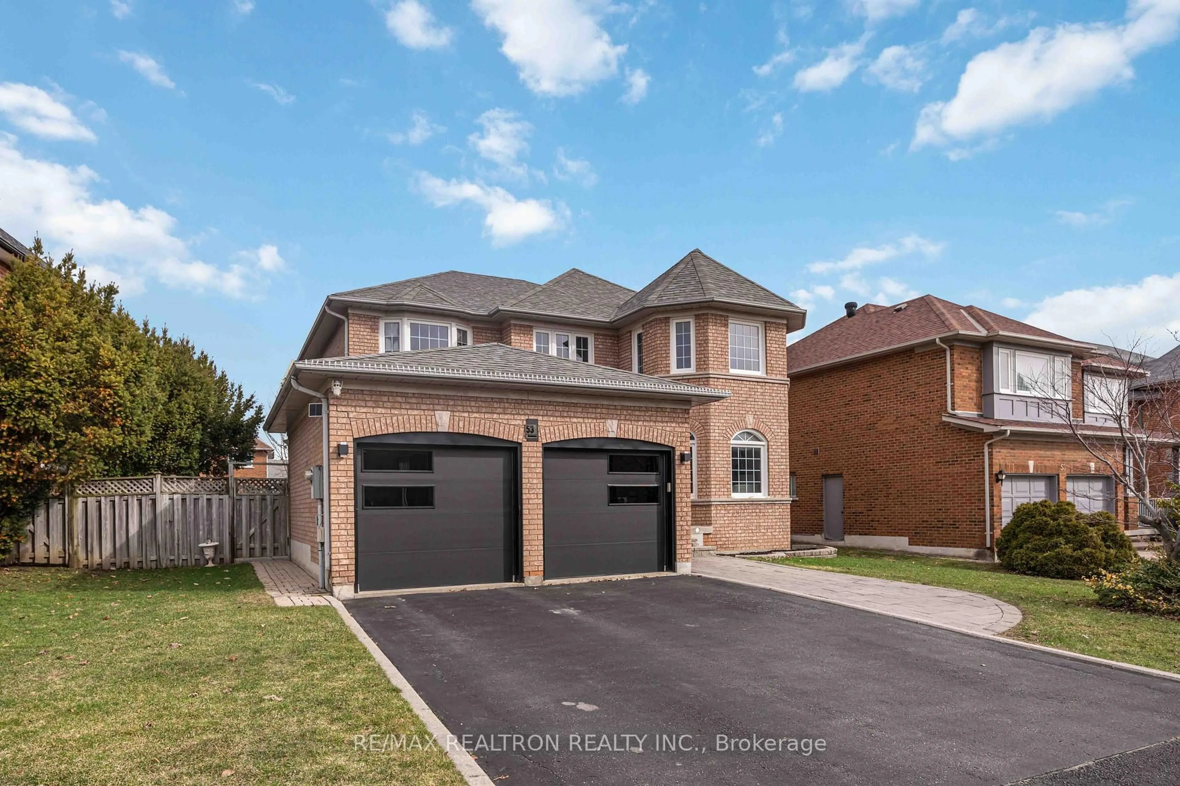 Home with brick exterior material, street for 53 Boxwood Cres, Markham Ontario L3S 3P6